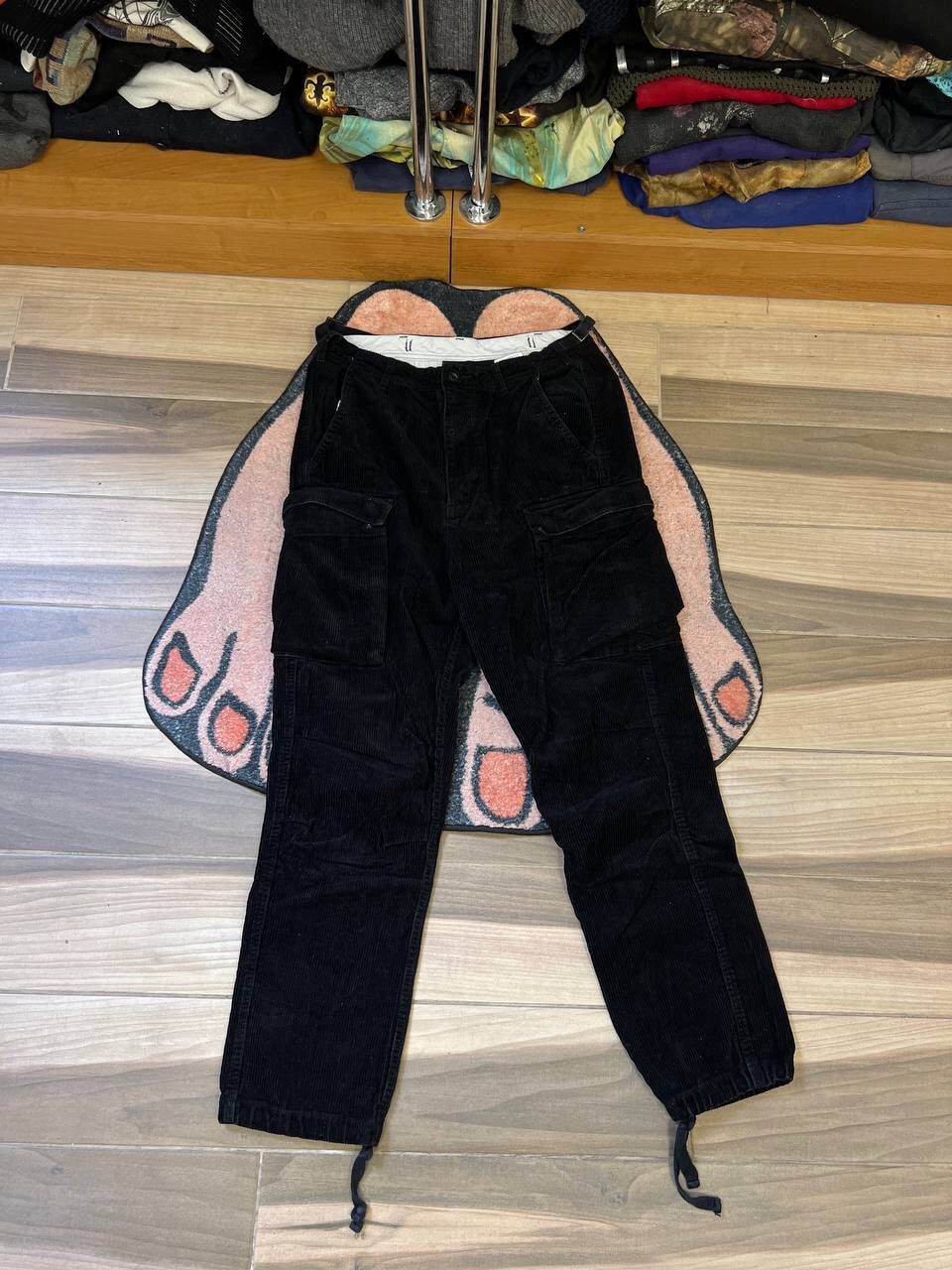 Carhartt Vintage Rare Carhartt Cargo Corduroy Y2K Black Pants Size US 28 / EU 44 - 8 Thumbnail
