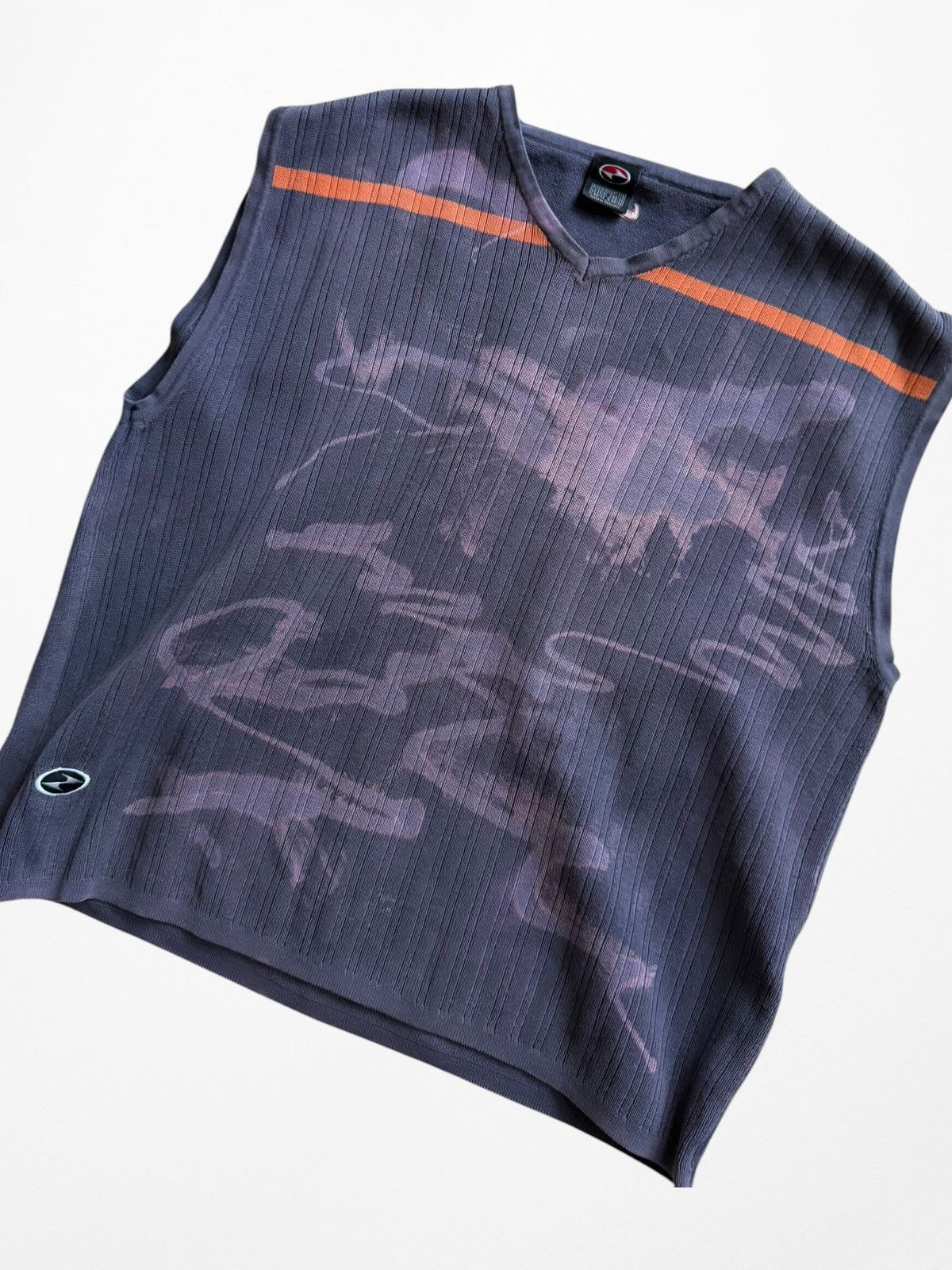 Nike × Vintage Nike y2k vintage tie dye custom made vest Size US M / EU 48-50 / 2 - 5 Thumbnail