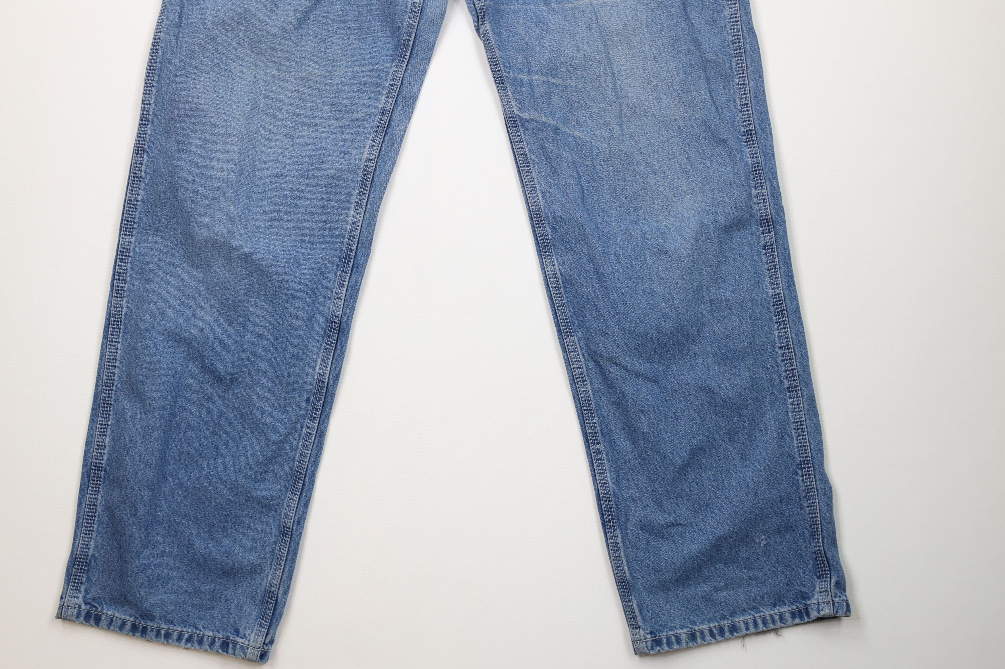 Carhartt Vintage Y2K 2000 Carhartt Wide Leg Dungaree Denim Jeans Size US 36 / EU 52 - 4 Thumbnail