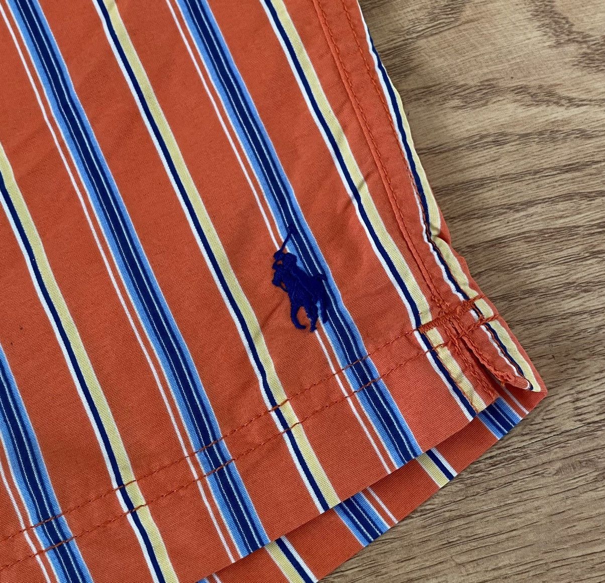 Polo Ralph Lauren Polo Ralph Lauren Striped Shorts x Vintage Size US 38 / EU 54 - 2 Thumbnail
