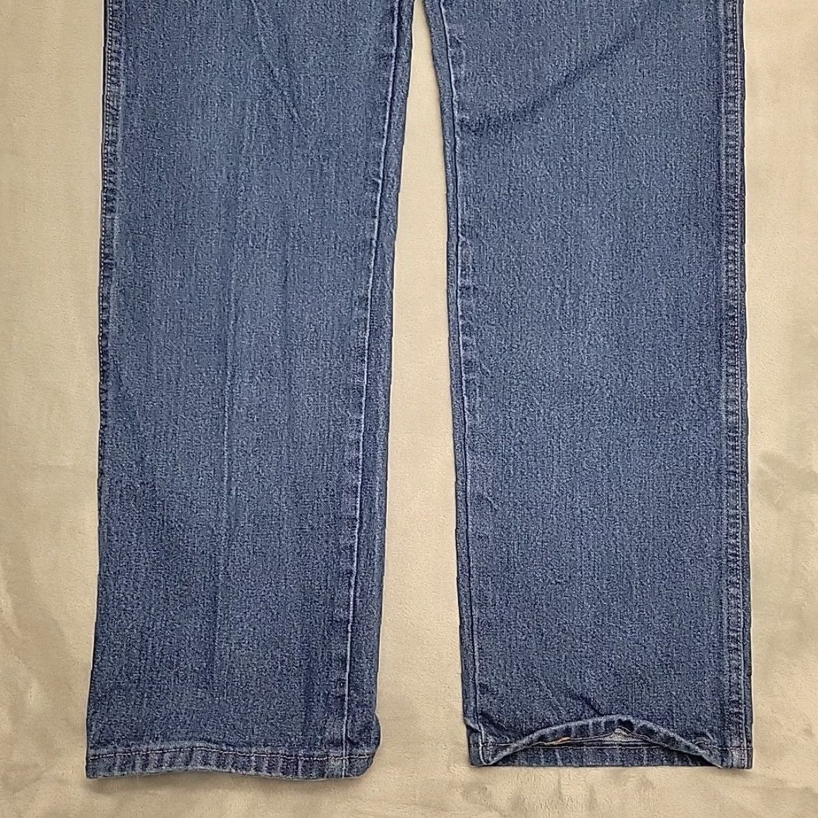 Wrangler VINTAGE Wrangler Jeans Mens 32x32 Blue Denim Cowboy Cut 100% Cotton 13MWZPW Western Size US 32 / EU 48 - 2 Thumbnail