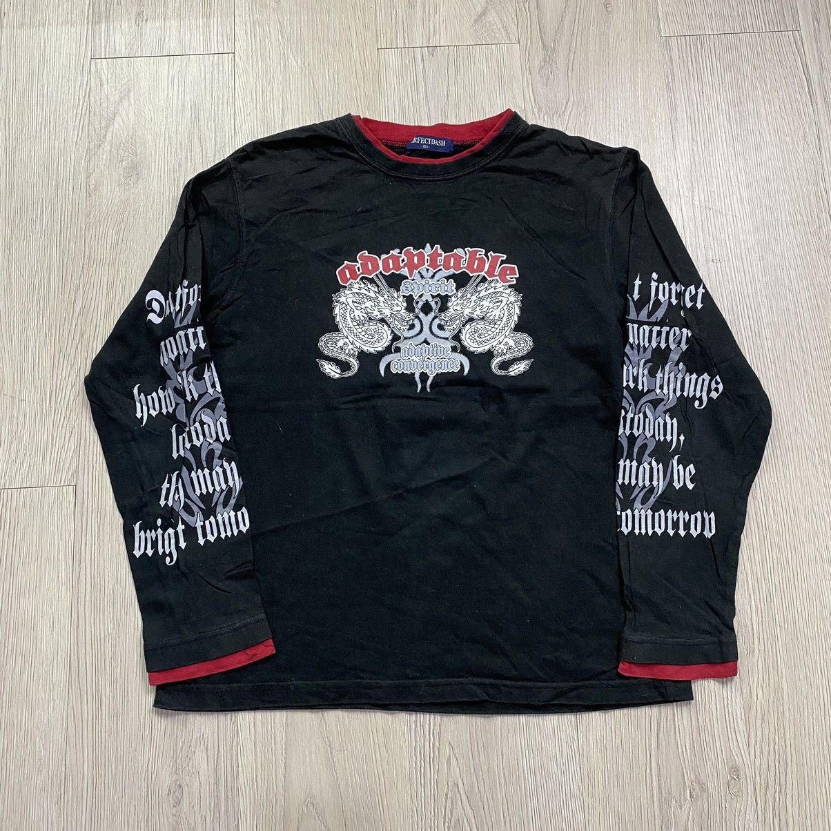 If Six Was Nine × Japanese Brand × Le Grande Bleu (L.G.B.) BUNDLE DEALS ! Perfectdash Longslevee + Wrangler Flare jeans Size US M / EU 48-50 / 2 - 2 Thumbnail