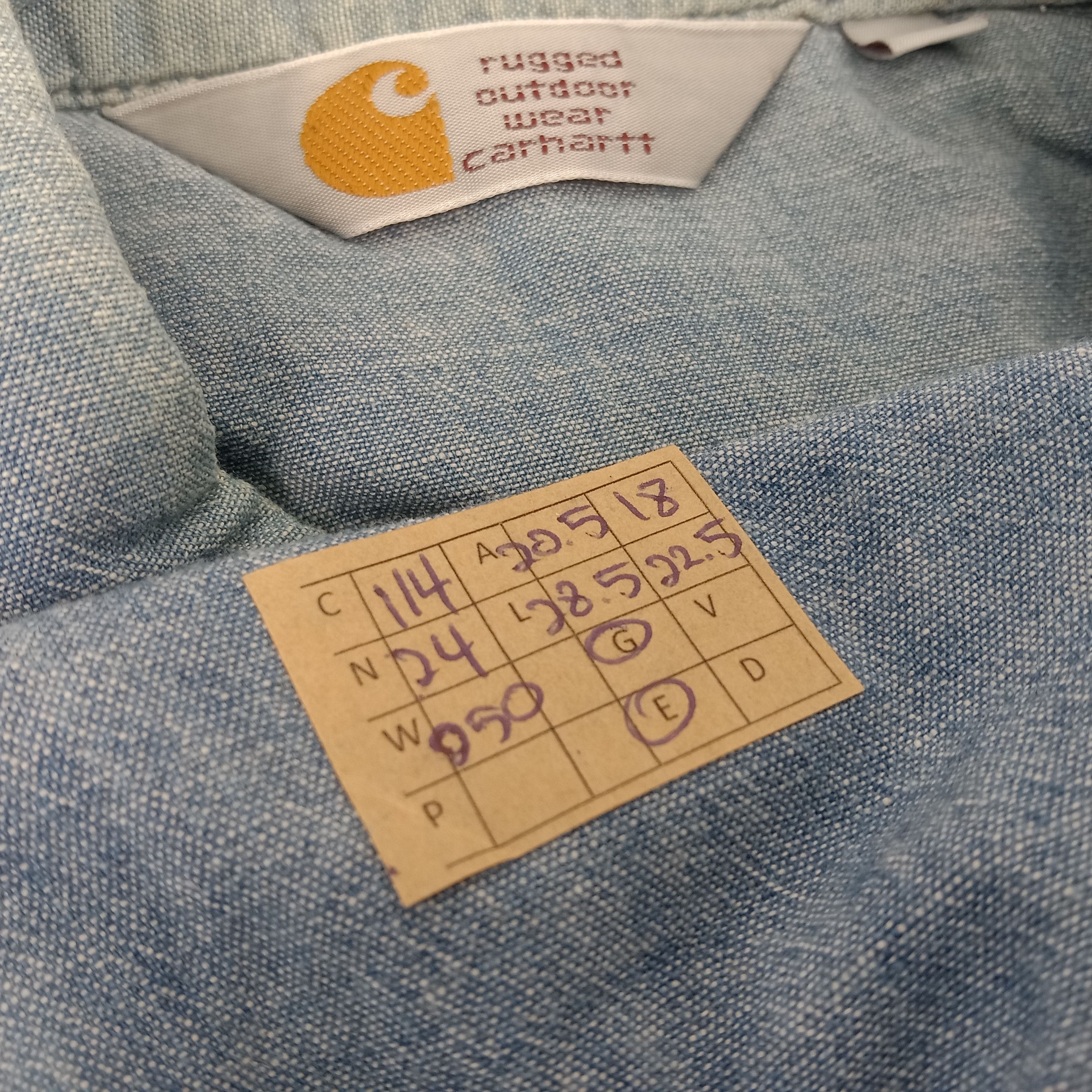 Carhartt × Vintage Carhartt American Style Shirt Button Up Size US M / EU 48-50 / 2 - 12 Thumbnail