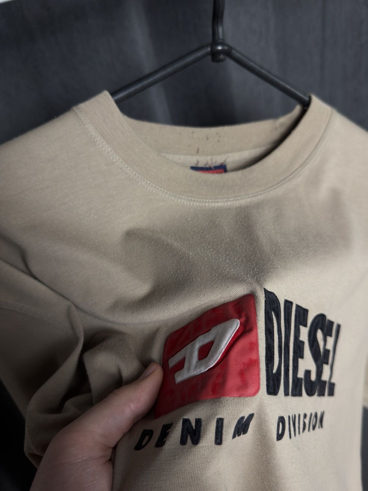 Diesel Vintage Y2k Diesel Big Logo T-shirt Size US XL / EU 56 / 4 - 5 Thumbnail