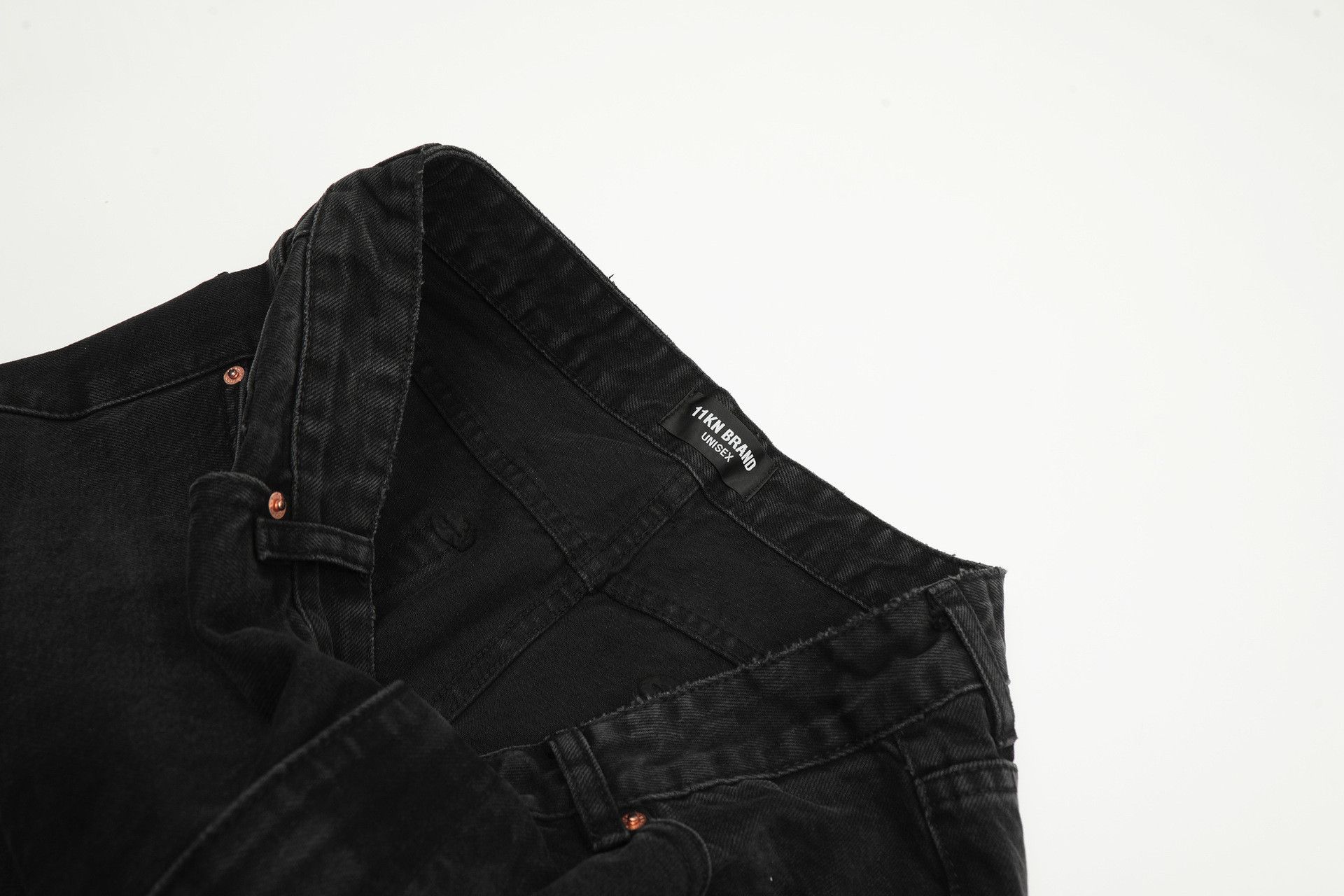Japanese Brand × Jean American street men's loose straight cleanfit washed jeans Size US 32 / EU 48 - 4 Thumbnail