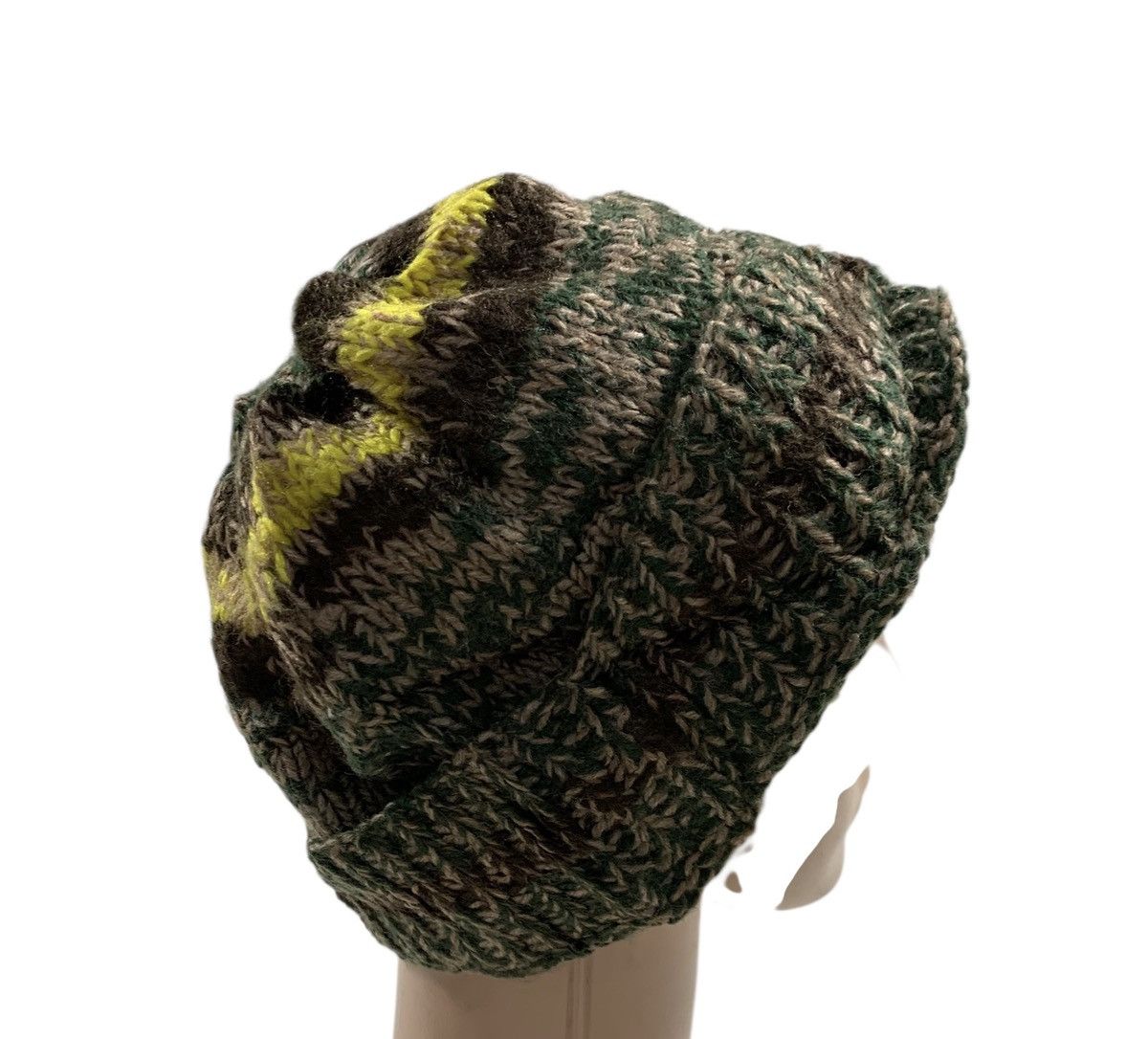 Kapital Crochet knitted beanie hats rare Size ONE SIZE - 4 Thumbnail