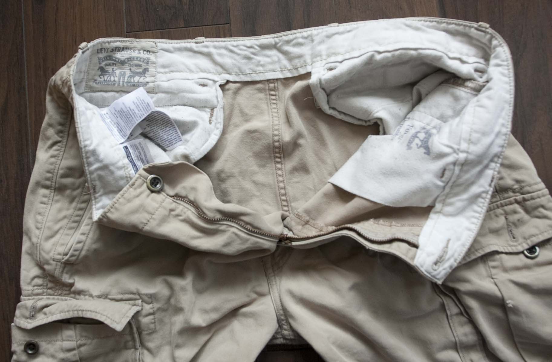 Levi's Levis Shorts Cargo Military Size 36 Pale Brown Size US 36 / EU 52 - 6 Thumbnail