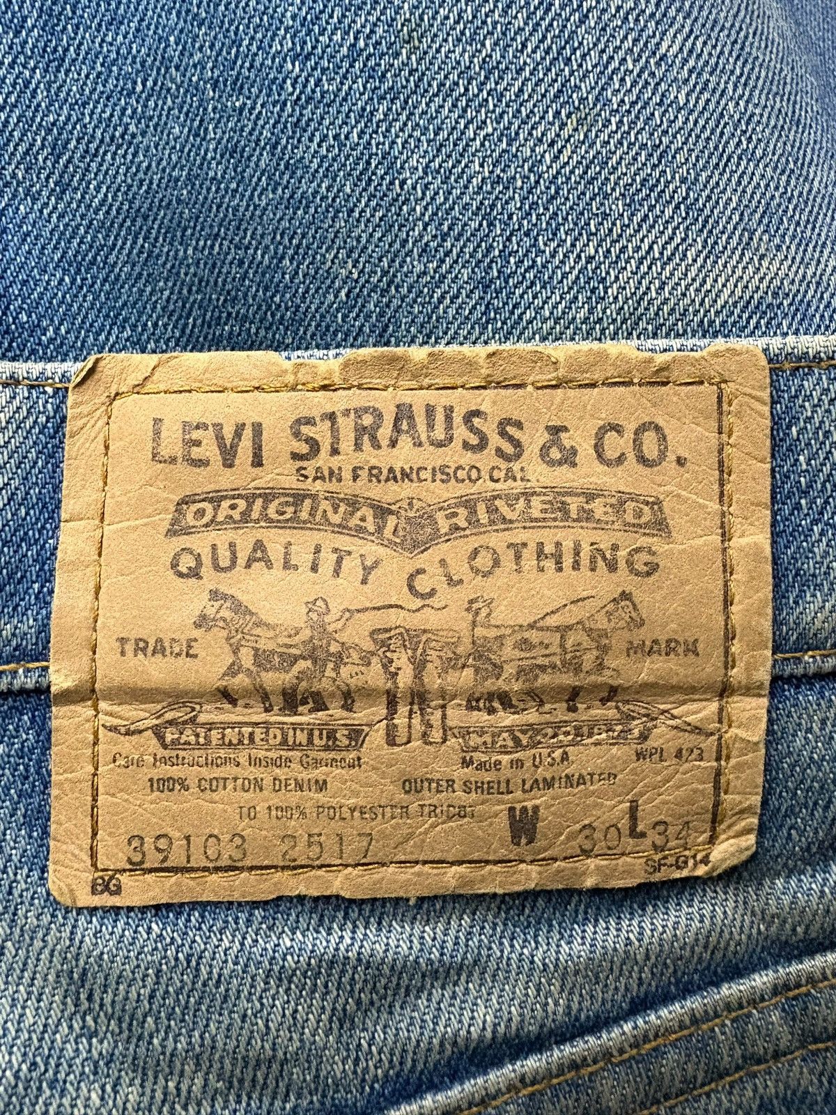 Levi's × Levi's Vintage Clothing Vintage 70s Levis Orange Tab Rusty Mud Loose Jean Short Jort Size US 30 / EU 46 - 11 Thumbnail