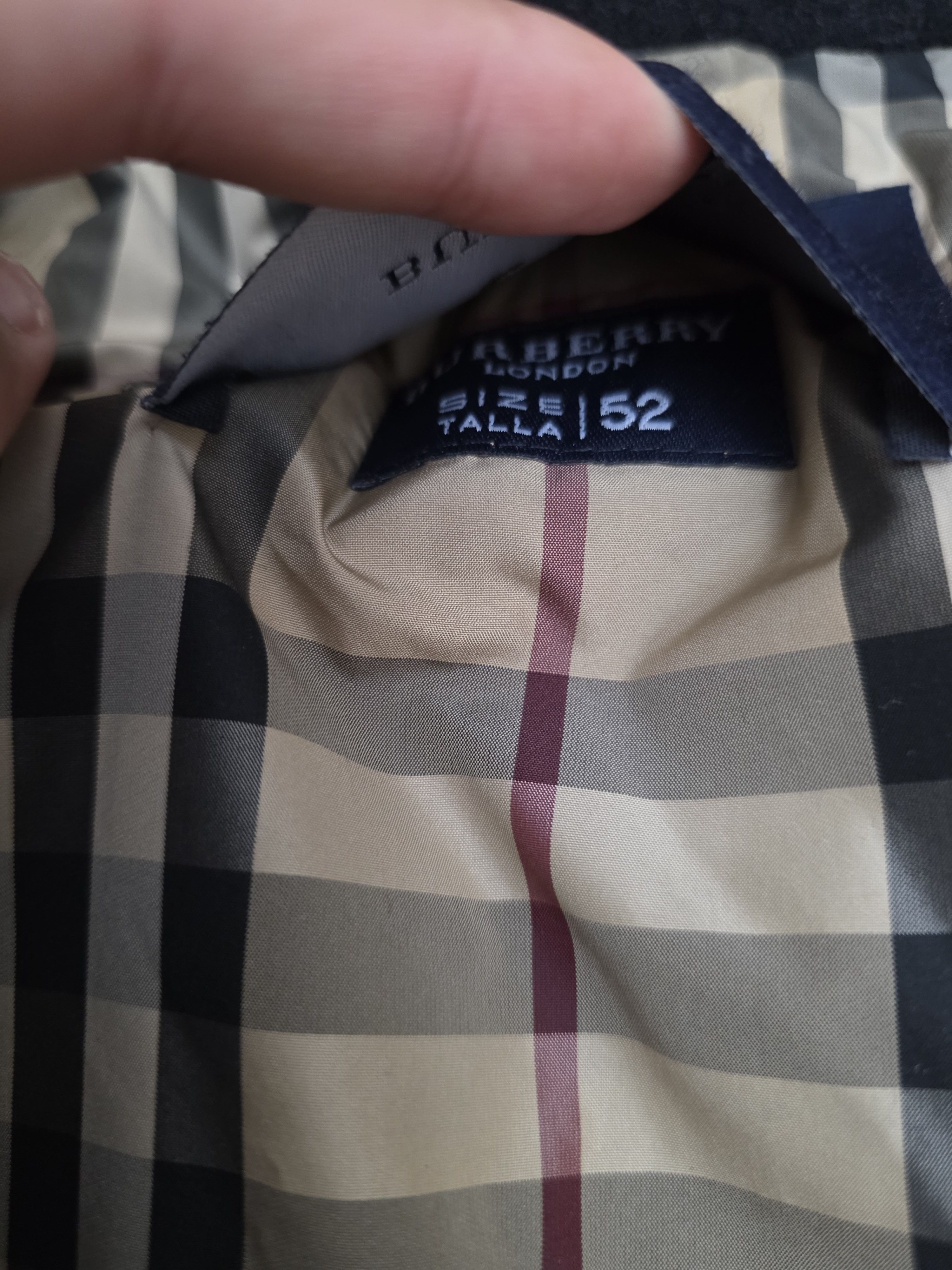 Burberry Burberry London Jacket Overcoat Merino Wool Nova Check Size US L / EU 52-54 / 3 - 8 Thumbnail