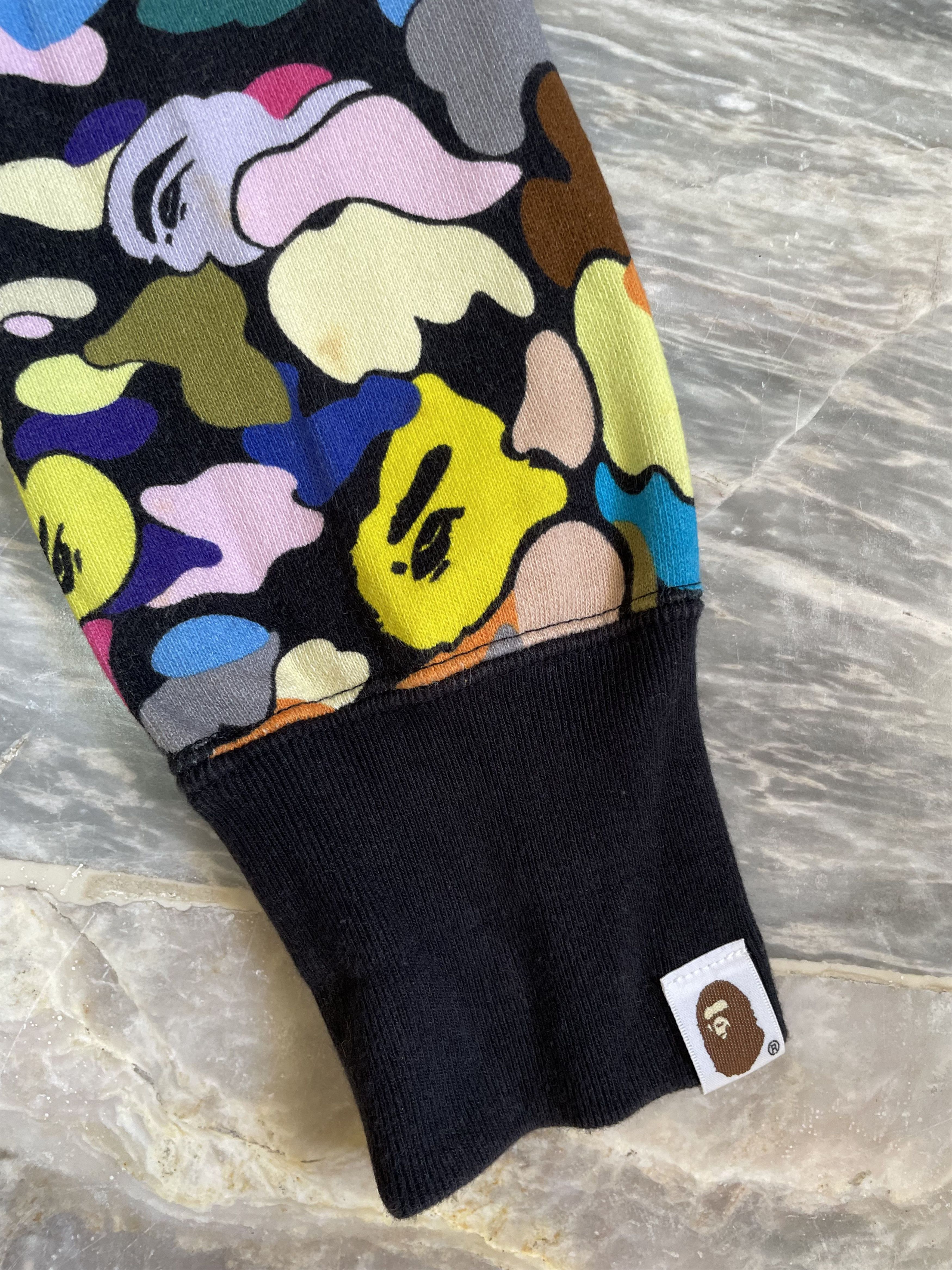 Bape Bape Black Multi Camo Shark Dress Hoodie Size XS / US 0-2 / IT 36-38 - 6 Thumbnail