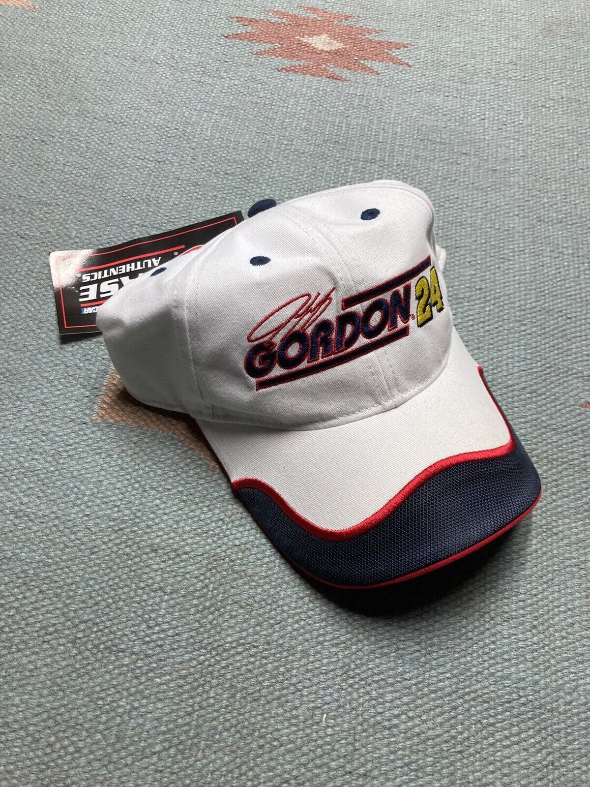 Chase Authentics × NASCAR × Vintage VTG Strapback hat cap jeff Gordon nascar racing 24 NWT NOS Size ONE SIZE - 1 Thumbnail