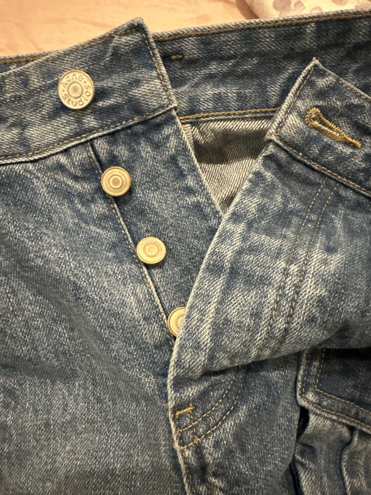 Acne Studios Acne Studios Blue Cargo Jeans Size 34" / US 12 / IT 48 - 8 Thumbnail