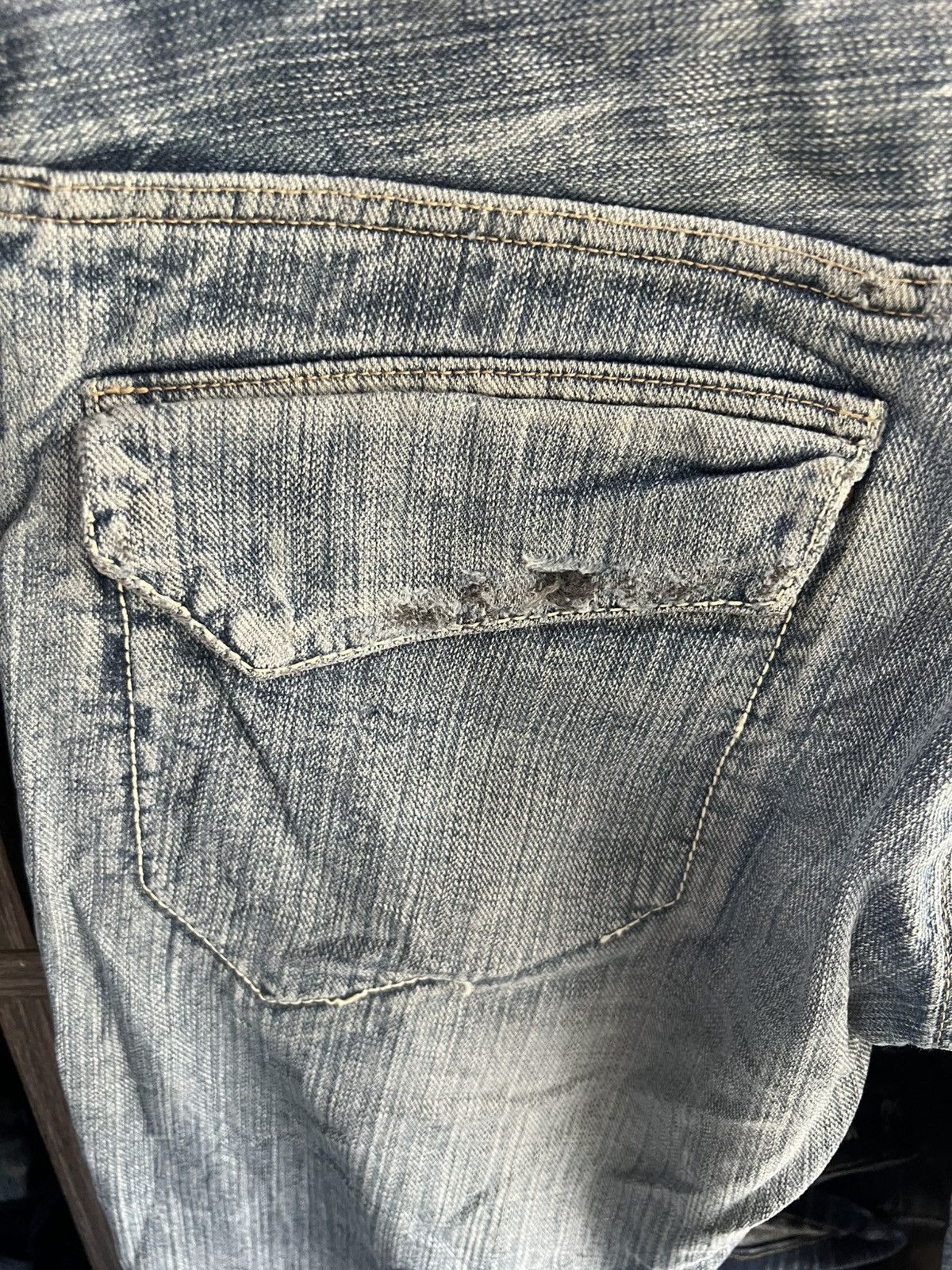 Johnbull 🔥Vintage Johnbull Kojima Japan Distressed Denim Size US 33 - 13 Thumbnail