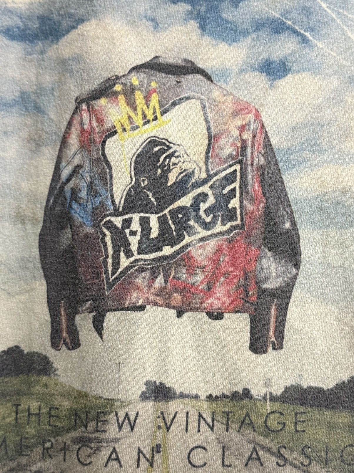 Schott Vintage Schott Bros X Xlarge Faded Tee Size US L / EU 52-54 / 3 - 3 Thumbnail