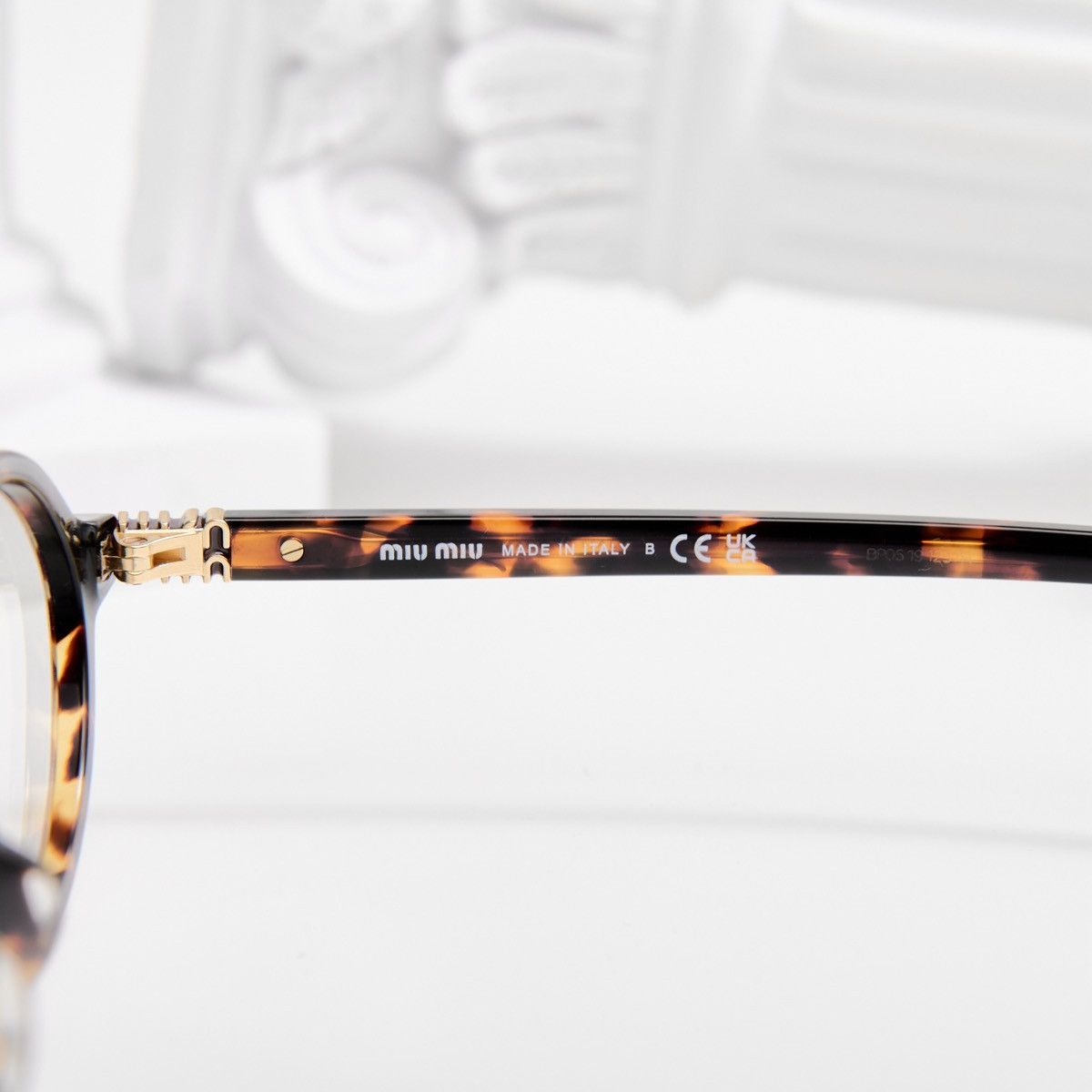 Miu Miu MIU MIU 0MU 04ZS VAU08N GLASSES Size ONE SIZE - 4 Thumbnail