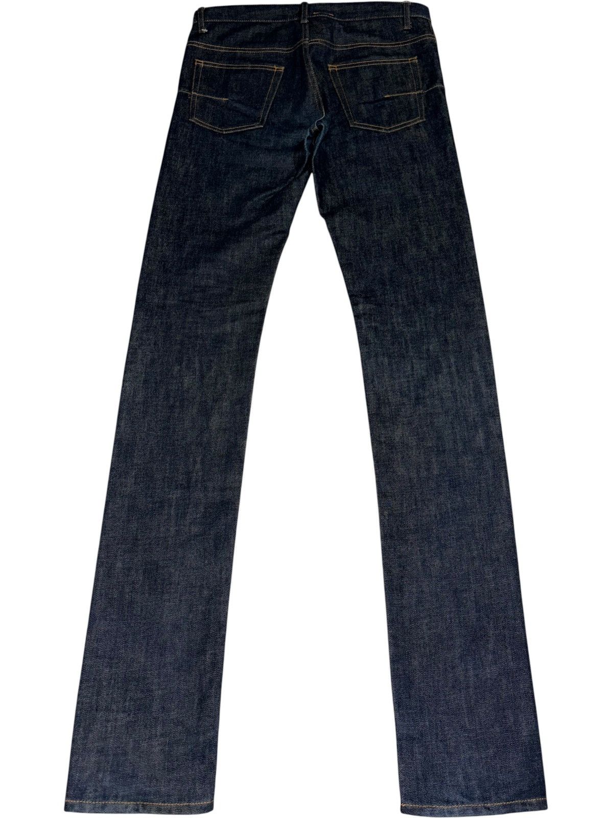 Dior 28 Dior Unaltered Stacked MIJ Sand Wash Denim Jeans hedi kva Size US 28 / EU 44 - 4 Thumbnail