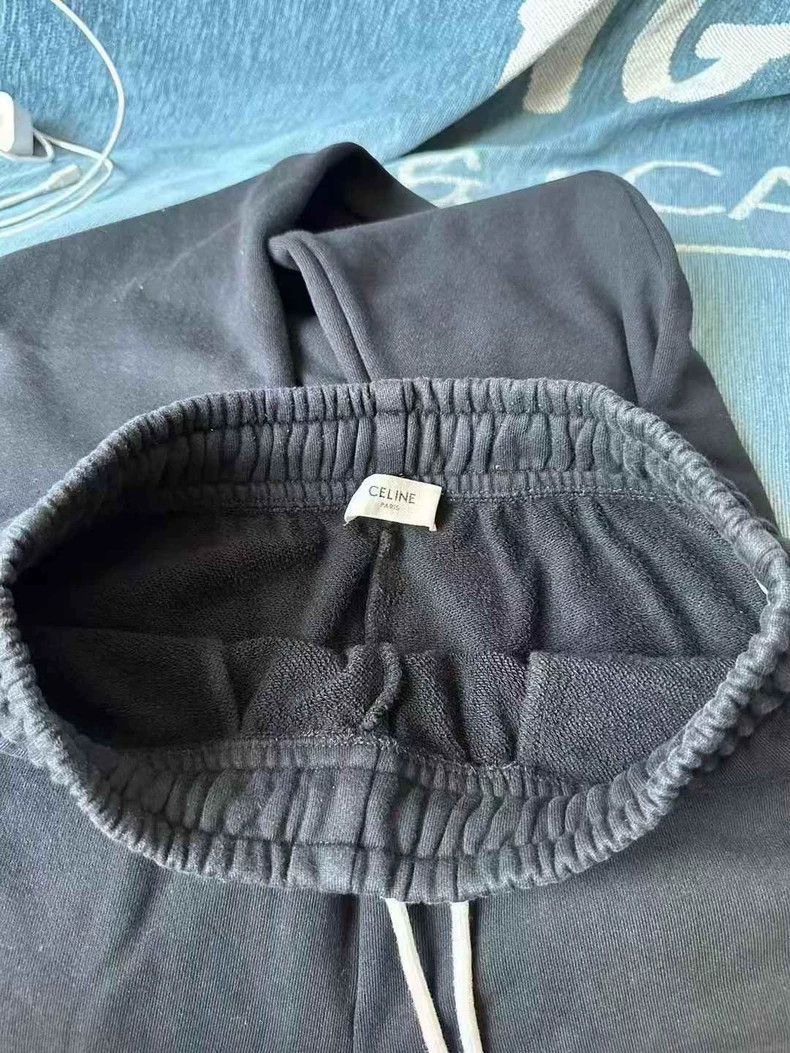 Celine Celine Small Logo Sweatpants Size US 30 / EU 46 - 2 Thumbnail