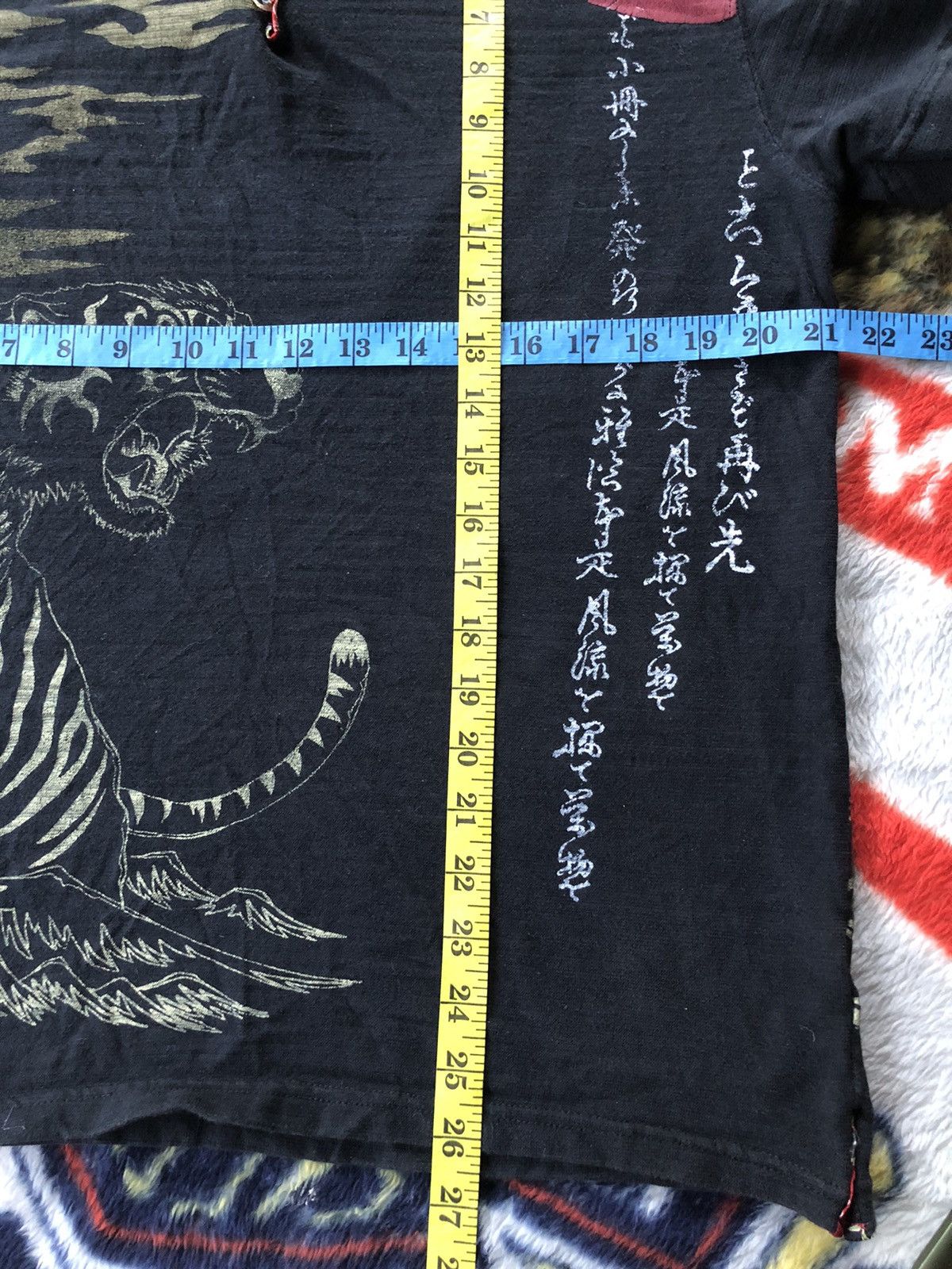 Bullet Noise Vintage Sukajan Tiger Collar Shirt Tee Size US M / EU 48-50 / 2 - 10 Thumbnail