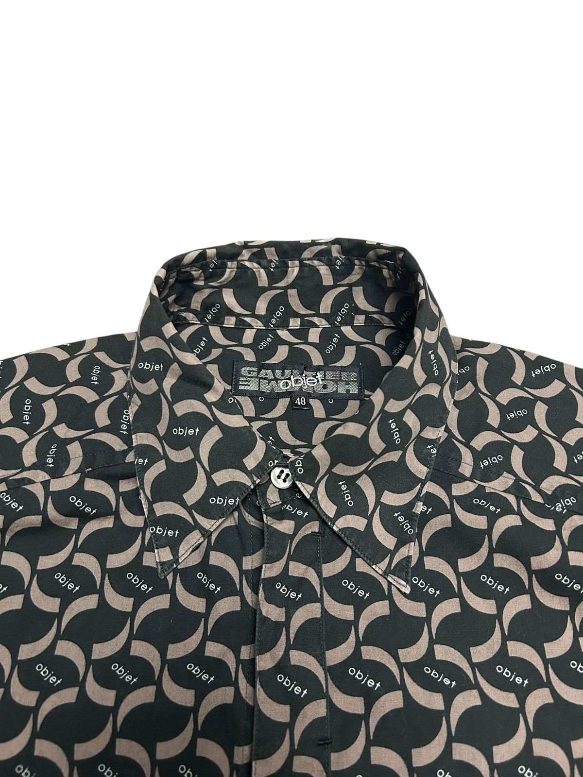 Jean Paul Gaultier Objet Monogram Shirt Size US M / EU 48-50 / 2 - 2 Thumbnail