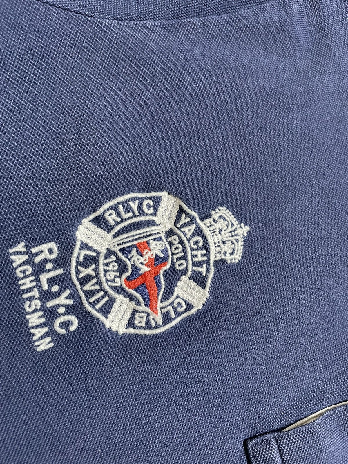 Polo Ralph Lauren Vintage PRL Shirt Polo Ralph Lauren Yachtsman Big Pony #3 Size US XXL / EU 58 / 5 - 5 Thumbnail