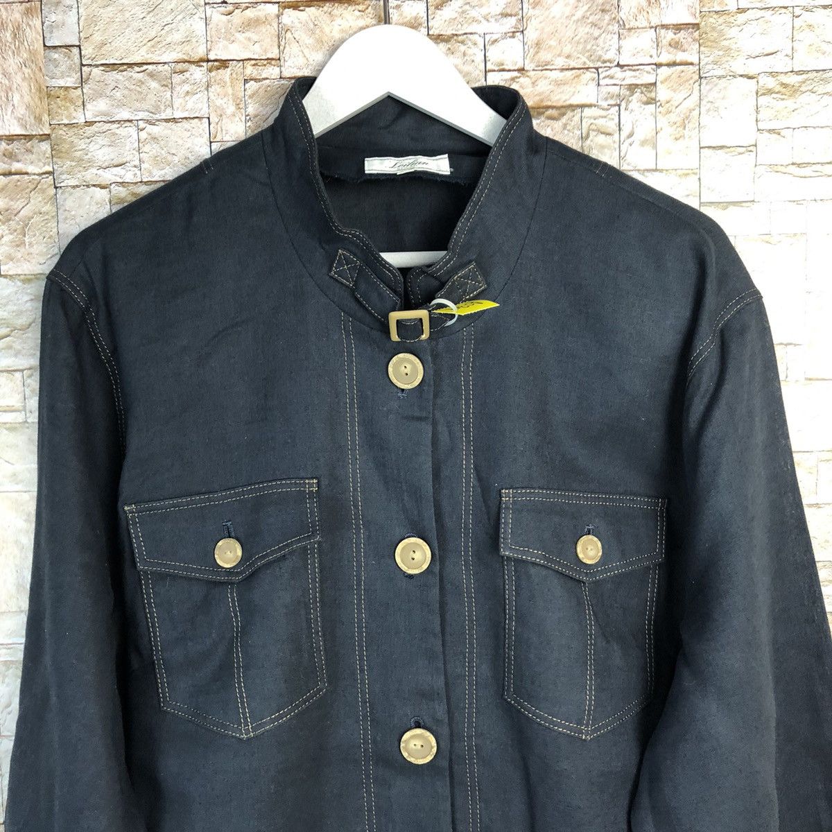 Japanese Brand Yamanacoa Black japan jacket Coats #A234 Size US M / EU 48-50 / 2 - 5 Thumbnail