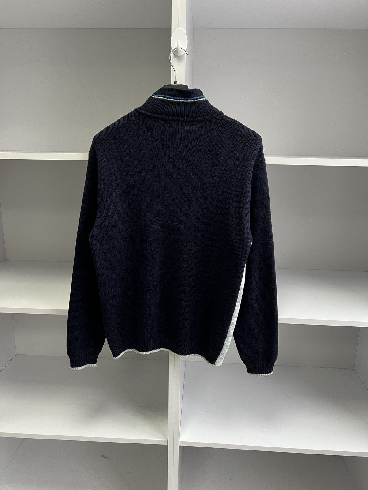 Designer × Versace × Vintage Vintage Versace Sport 1/3 zip knit sweater Size US M / EU 48-50 / 2 - 13 Thumbnail
