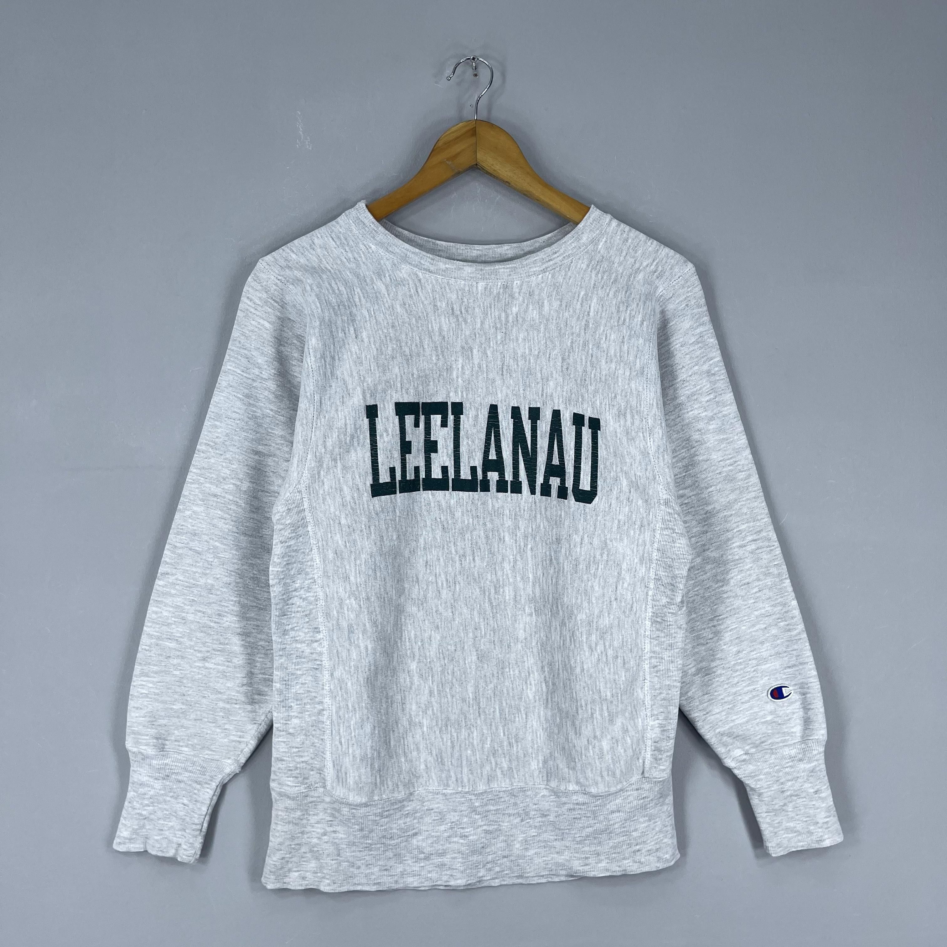 Champion Vintage 90's CHAMPION Reverse Weave LEELANAU Sweatshirt Size US S / EU 44-46 / 1 - 4 Thumbnail