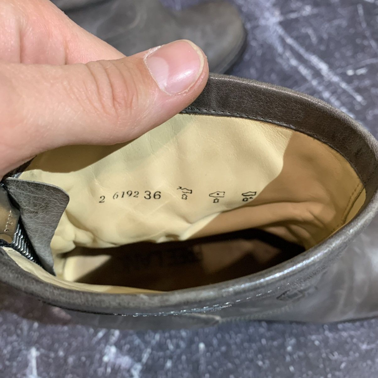 Japanese Brand FREE LANCE Leather Biker Wmns Boots Size 36 Rick Owens Style Size US 6 / IT 36 - 14 Thumbnail