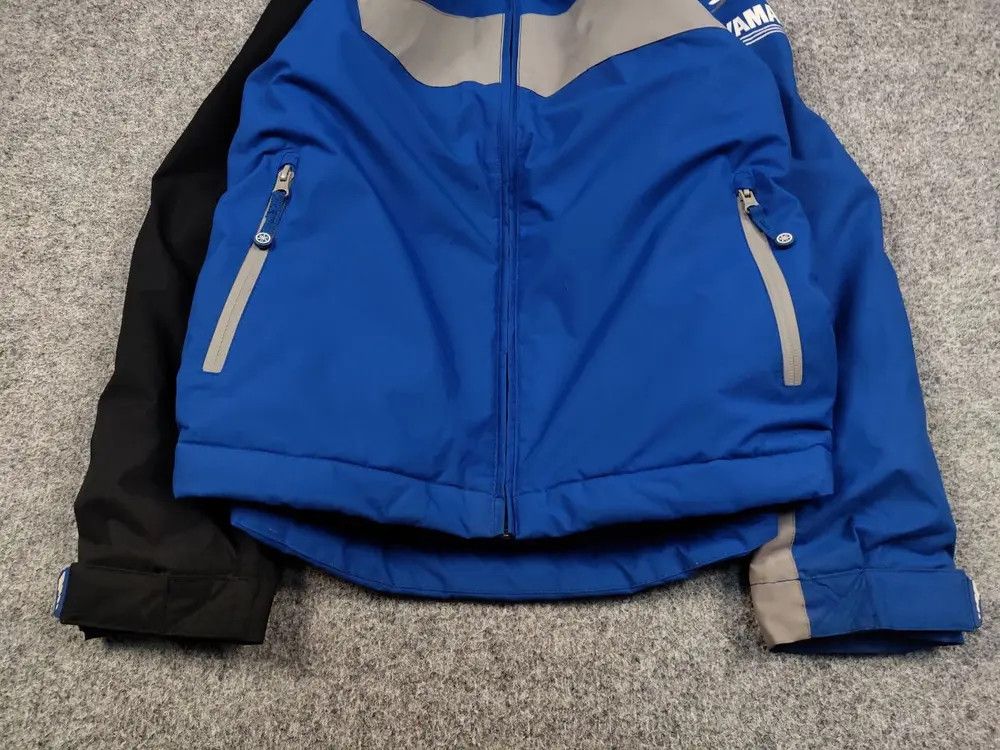 Yamaha Vintage Yamaha Racing Padded with logos Blue Hoodie Jacket Size US S / EU 44-46 / 1 - 3 Thumbnail