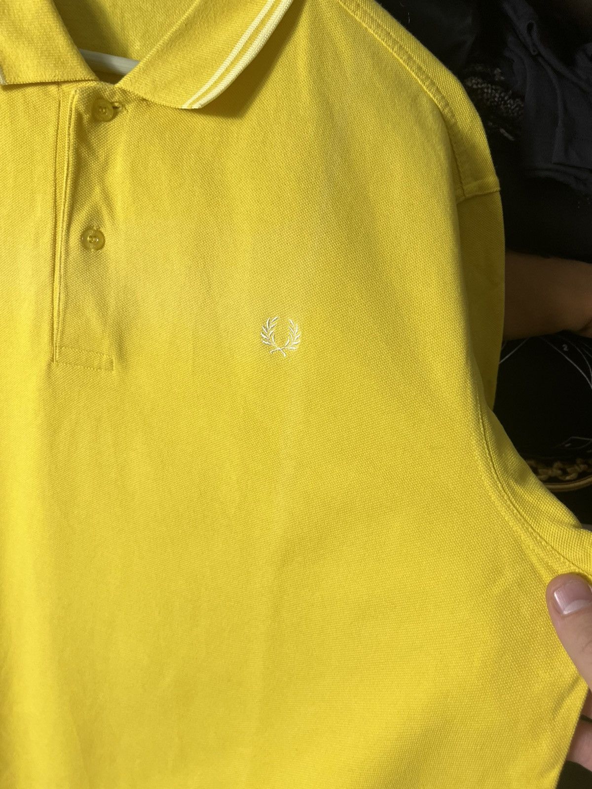 Fred Perry 🌿 Fred Perry Vintage Polo — Bright Yellow (XL) Size US XL / EU 56 / 4 - 7 Thumbnail