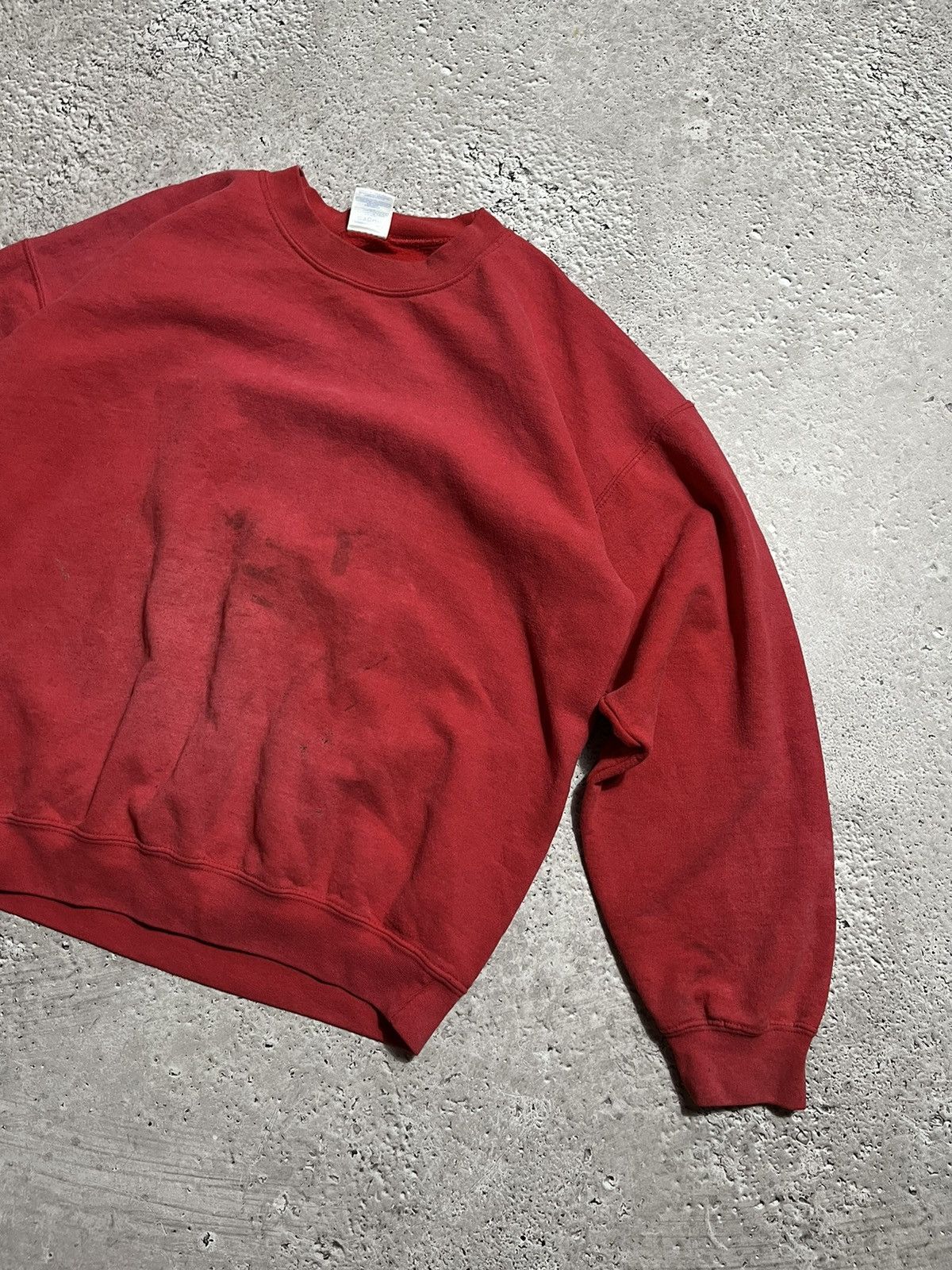 Gildan Vintage Y2K Baggy Gildan Faded Blank Crewneck Sweatshirt Size US L / EU 52-54 / 3 - 2 Thumbnail