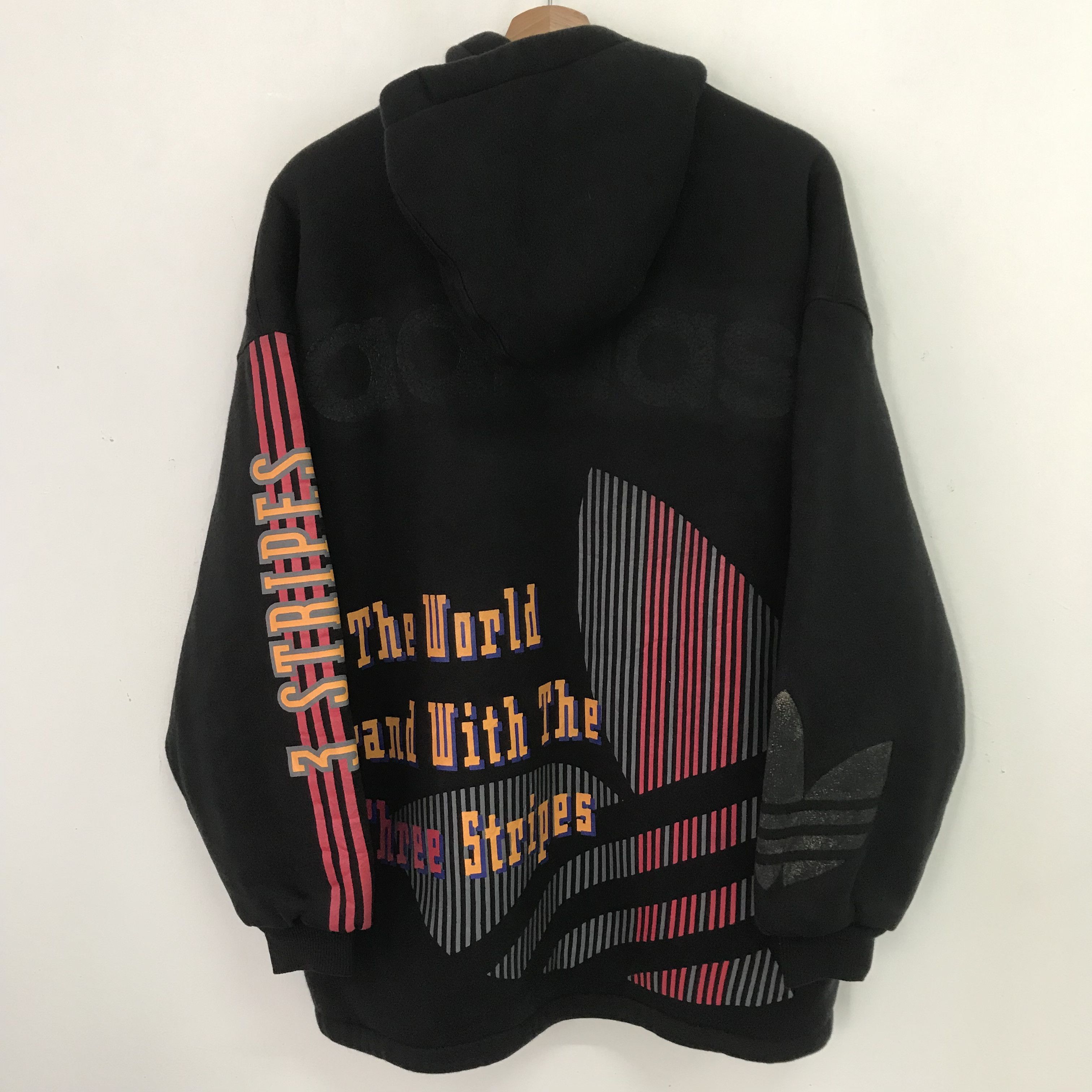 Adidas Vintage 90’s Adidas Trefoil Blue Sweater - 234 Size US L / EU 52-54 / 3 - 6 Thumbnail