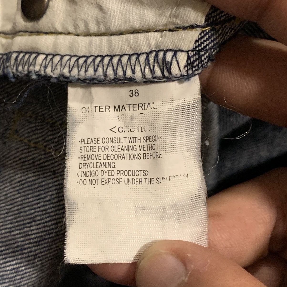 Stussy Vintage 2001 Old Stussy "Stand Firm" Rough & Rugged Jeans Size US 38 / EU 54 - 10 Thumbnail