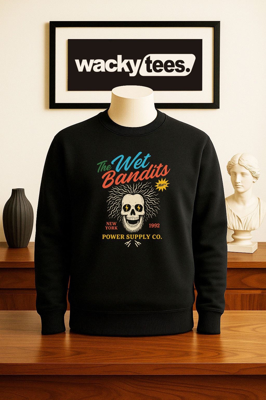 Other The Wet Bandits Power Supply Co Home Alone Graphic Tee Shirt Size US L / EU 52-54 / 3 - 3 Thumbnail