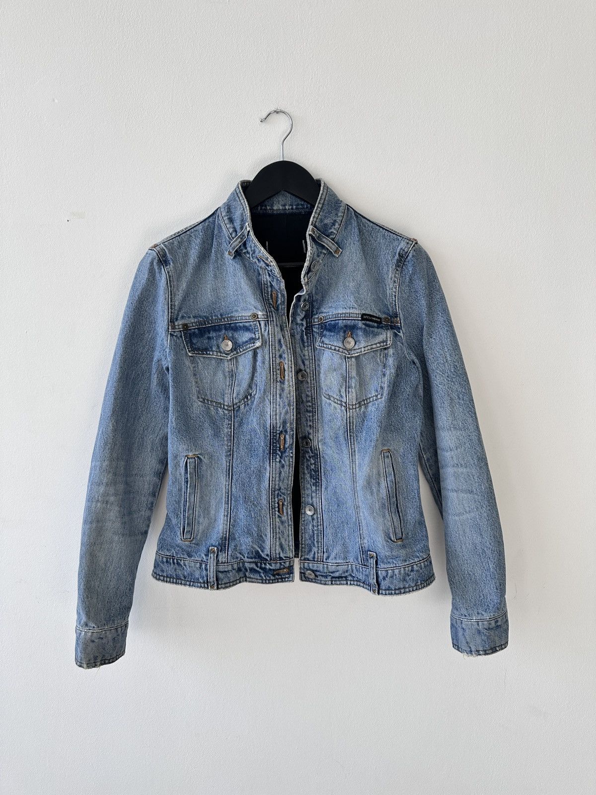 Dolce & Gabbana Dolce & Gabbana Archival Denim Jacket Y2K Blue Jean Jacket Size S / US 4 / IT 40 - 2 Thumbnail