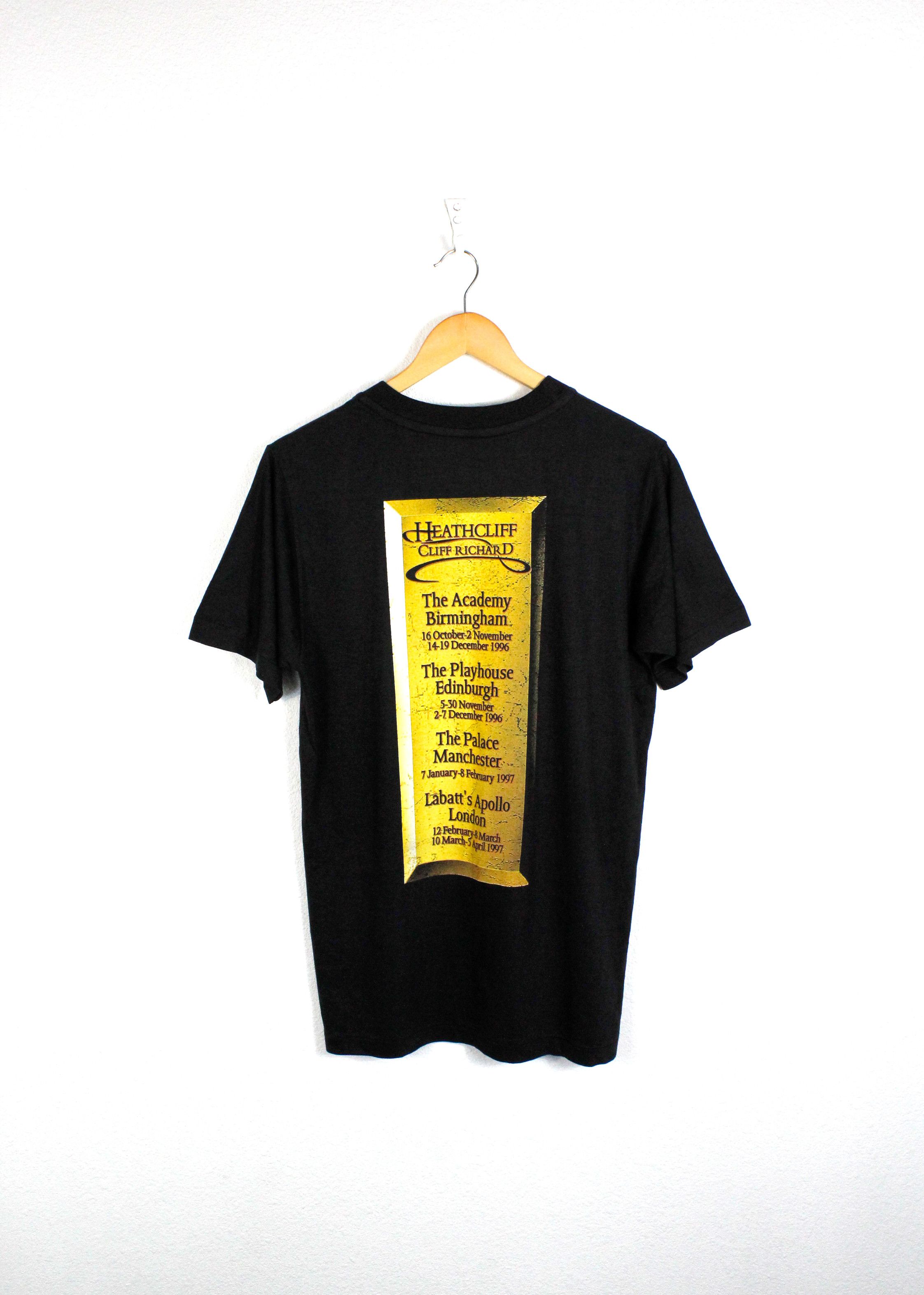 Band Tees × Vintage Vintage Cliff Richard Heathcliff 1996 Graphic Tee Tshirt 90s Size US M / EU 48-50 / 2 - 5 Thumbnail