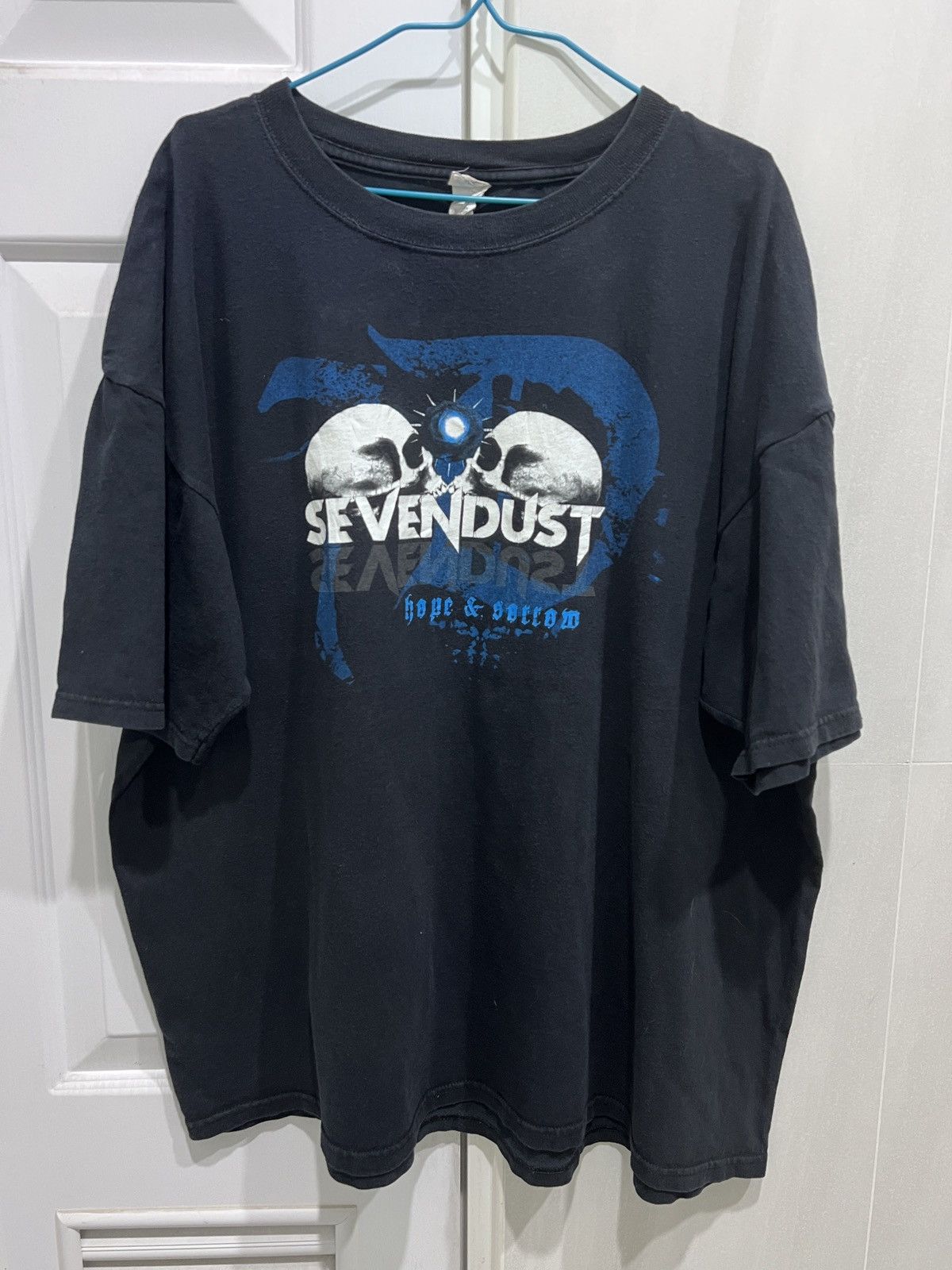 Vintage Y2K Sevendust Nu metal Promo Tour Tee 2XL oversized