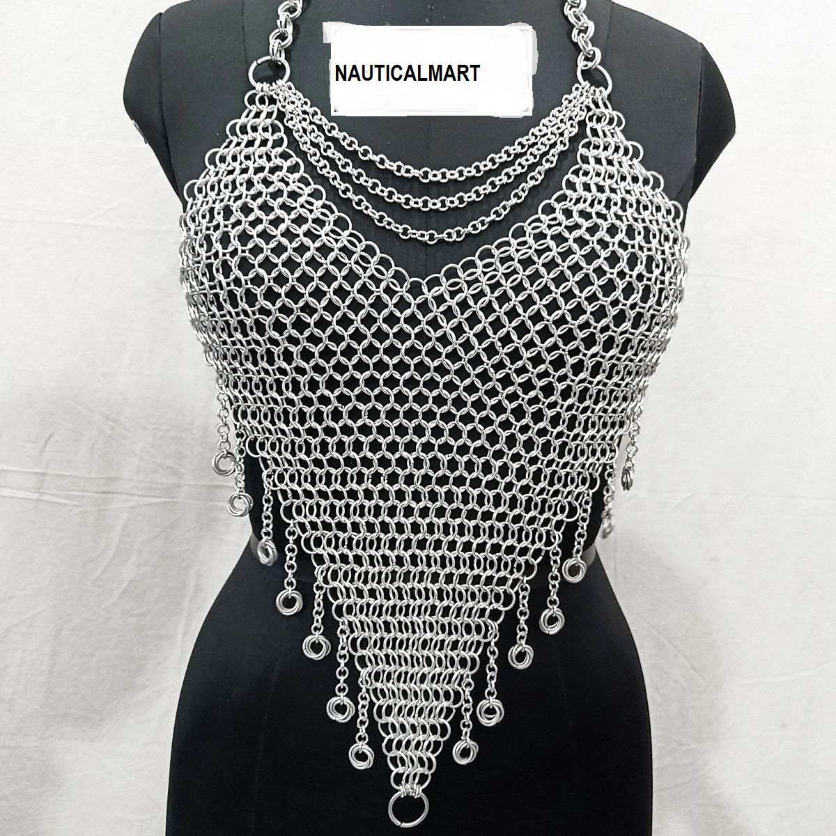 Other 1 recent view More info Medieval Chainmail Top Size ONE SIZE - 1 Thumbnail