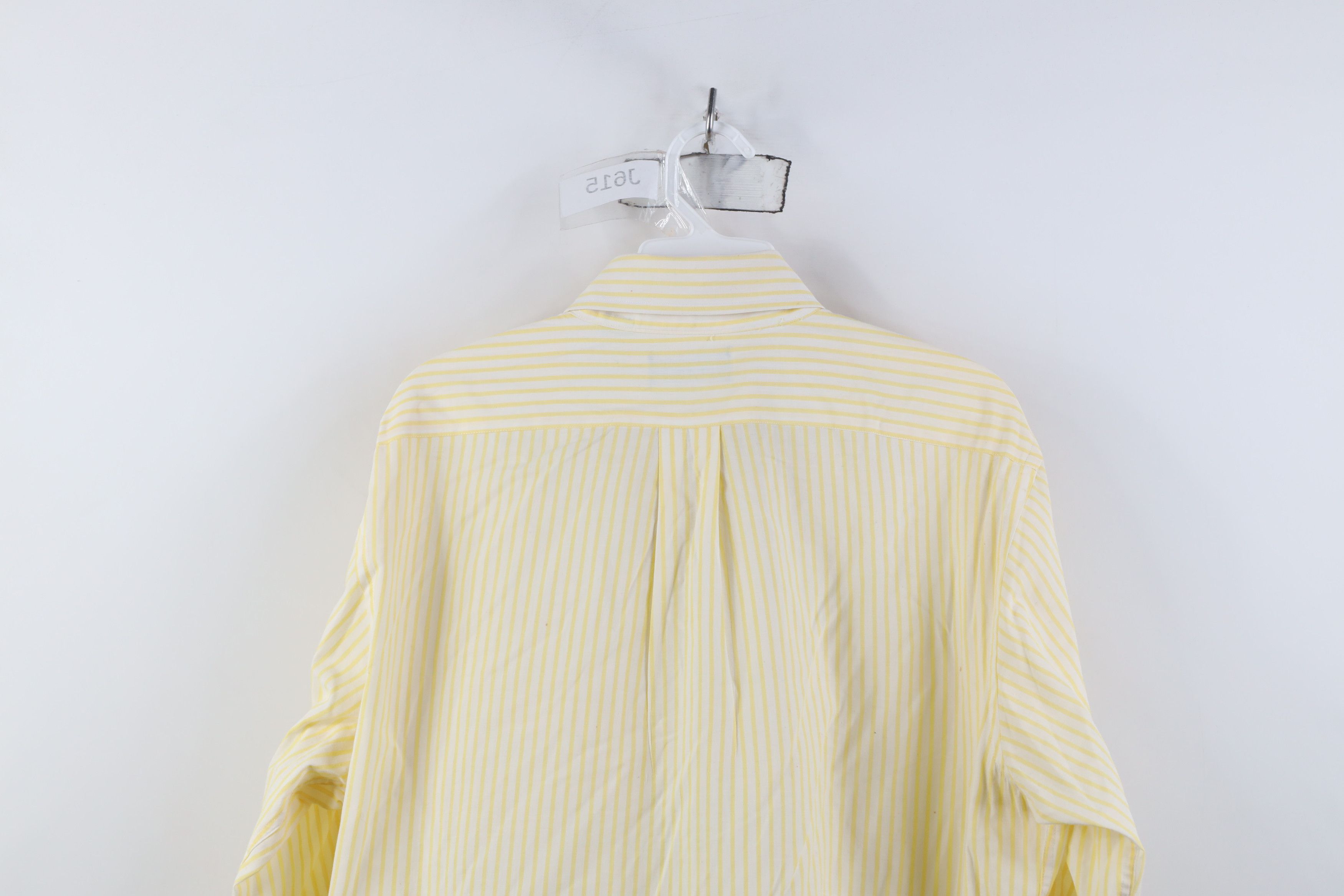 Lands' End Vintage 70s 80s Lands End Long Oxford Striped Button Shirt Size US L / EU 52-54 / 3 - 15 Thumbnail