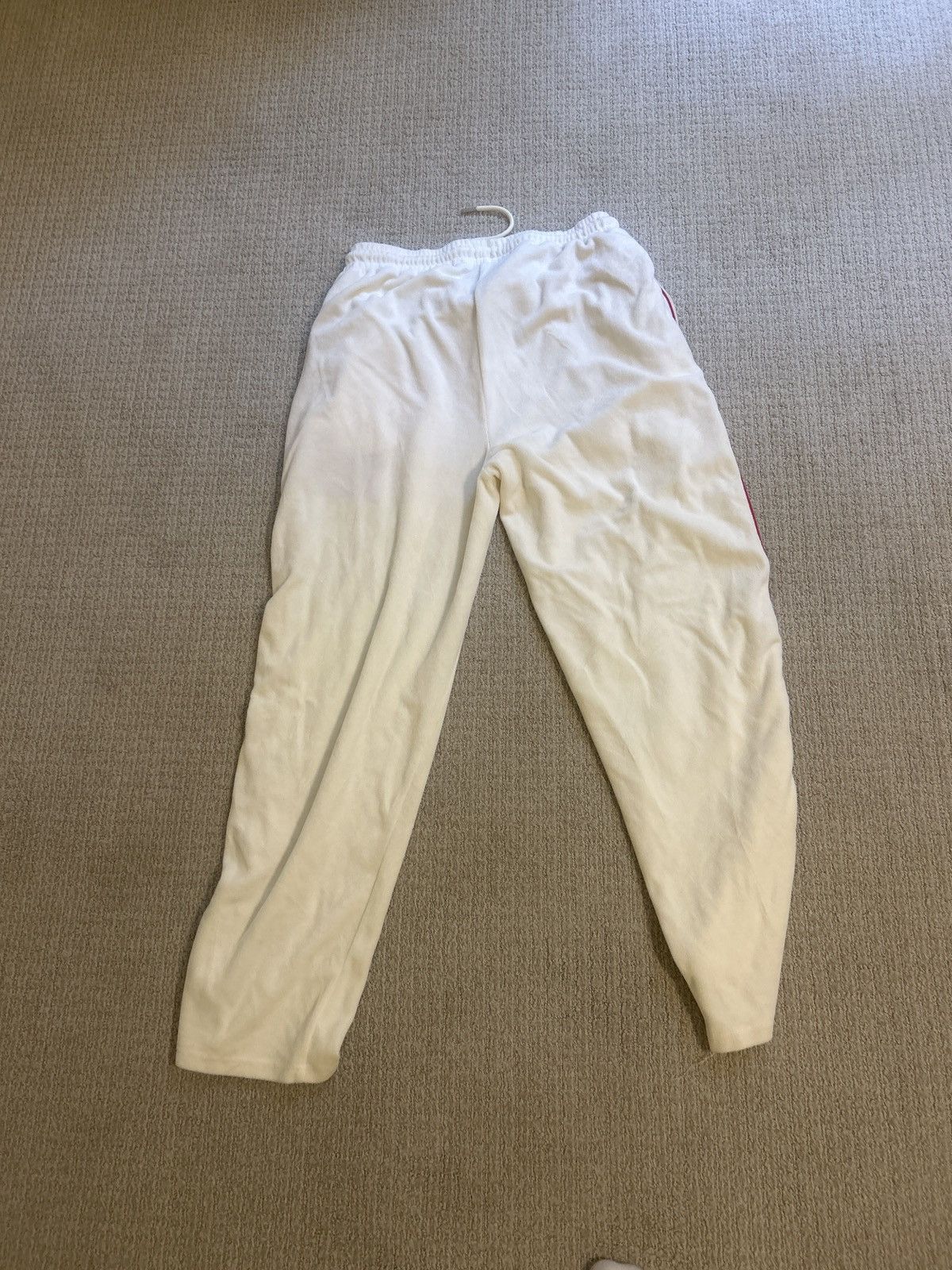 Vintage Suede Joggers with embroidery Size US 32 / EU 48 - 1 Thumbnail