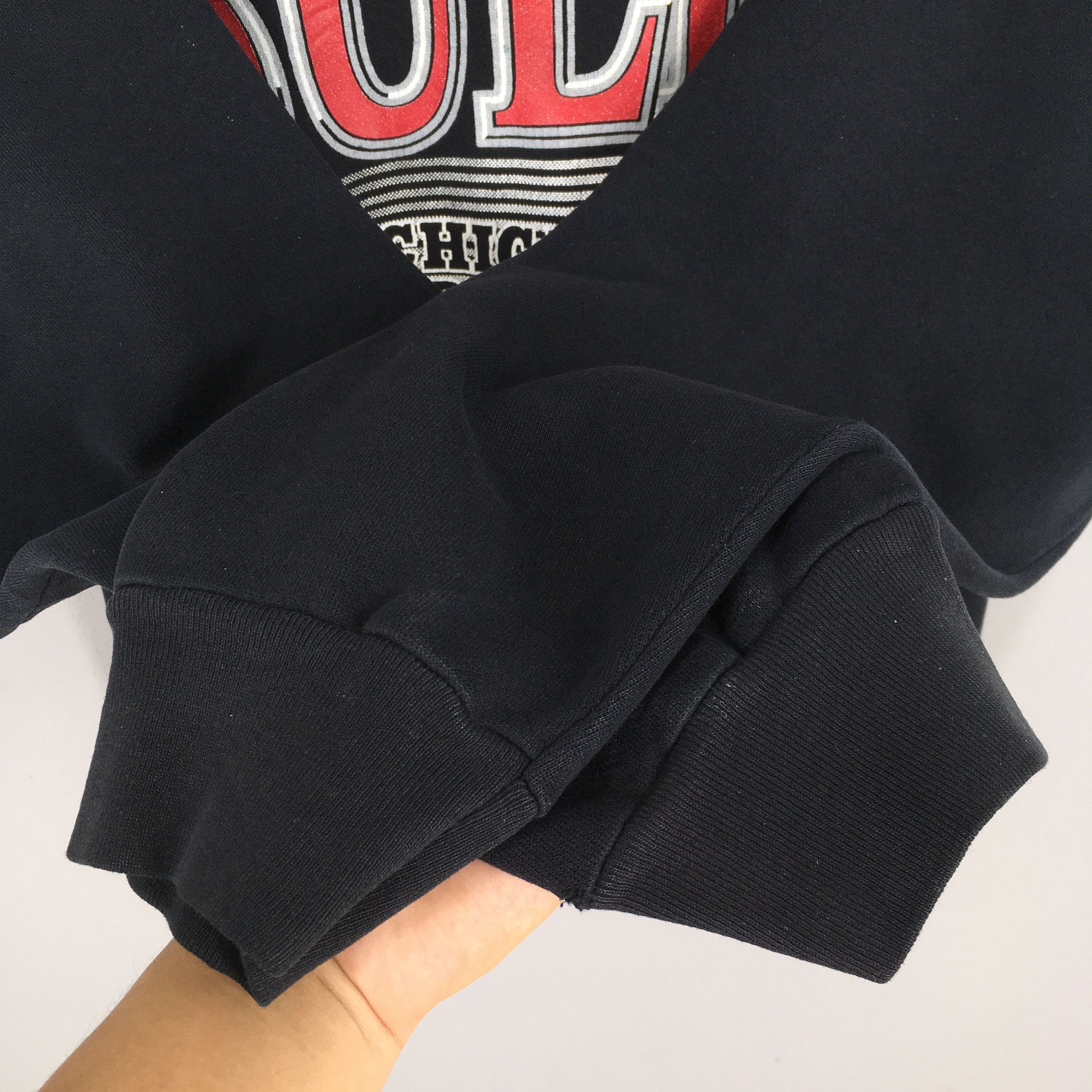 NBA Vintage Chicago Bulls NBA Black Sweatshirt XLarge Size US XL / EU 56 / 4 - 4 Thumbnail