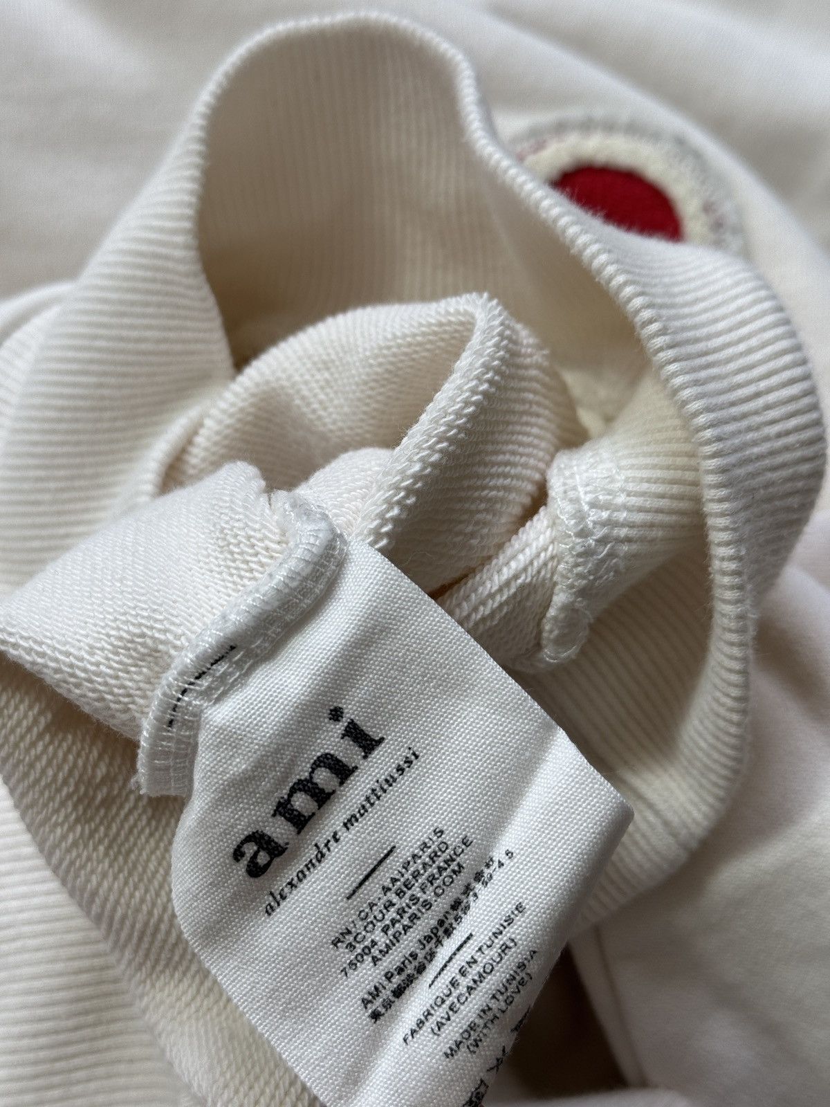 AMI × Vintage VINTAGE AMI PARIS EMBROIDERED LOGO HOODIE Size S / US 4 / IT 40 - 9 Thumbnail