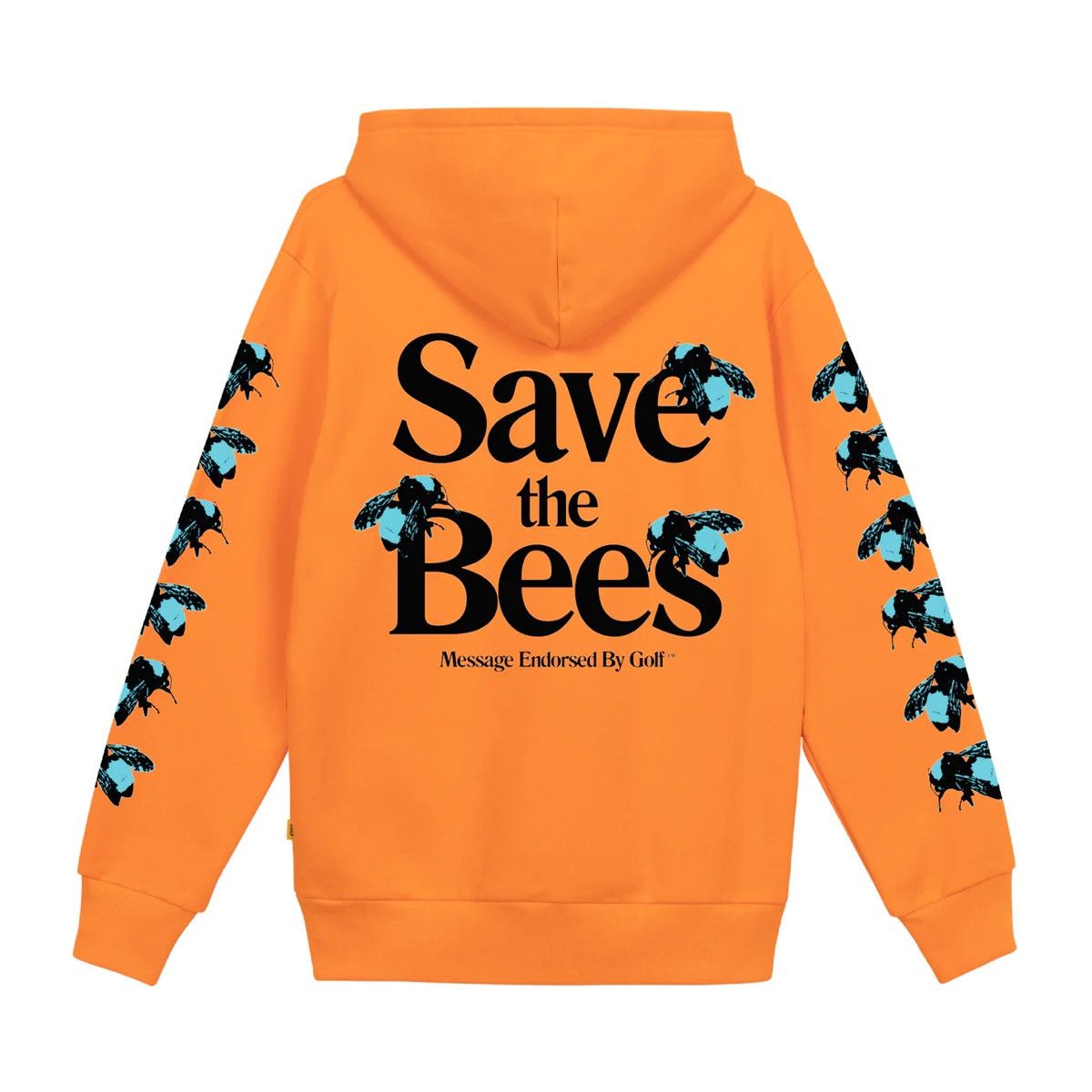 SAVE THE BEES HOODIE ORANGE