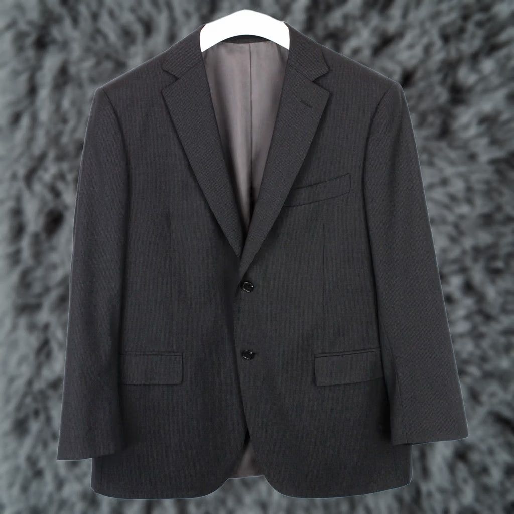 Suitsupply Suitsupply Blazer Men Single Breasted UK 44S Button Jacket Lined Pinstripe Grey Wool Size 44R - 1 Thumbnail