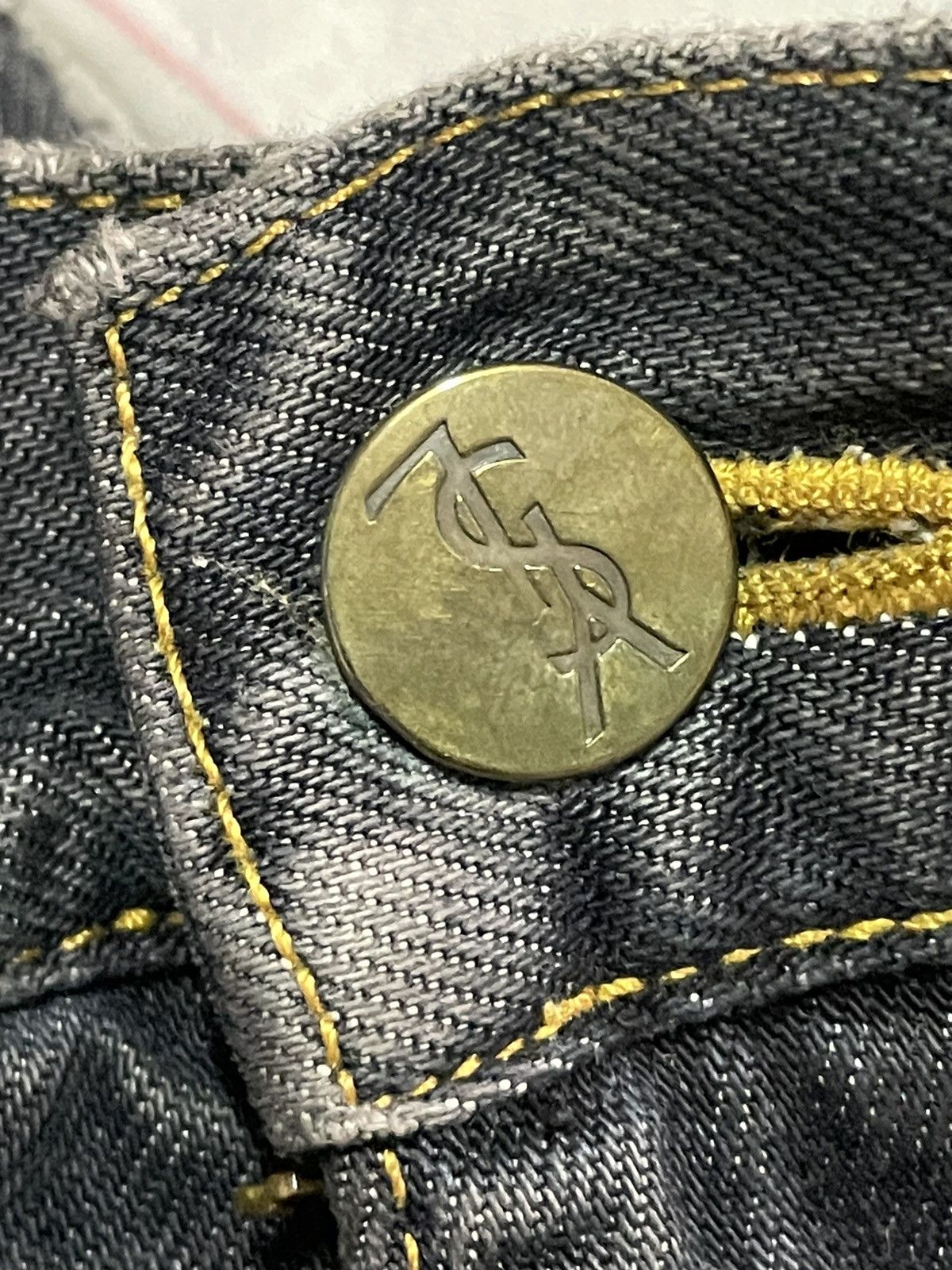Designer × Vintage × Yves Saint Laurent Vintage YvesSaintLaurent Denim Size US 33 - 23 Thumbnail