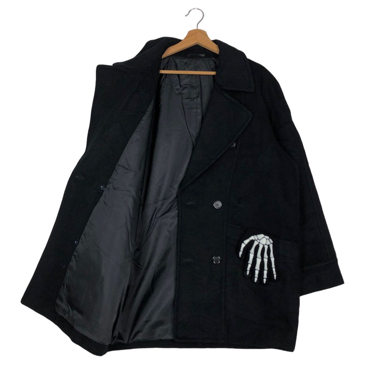 Issey Miyake 🔥WOOL FLY JACKET DOUBLE BREAST D HOMME A HOMME JAPAN Size US M / EU 48-50 / 2 - 9 Thumbnail