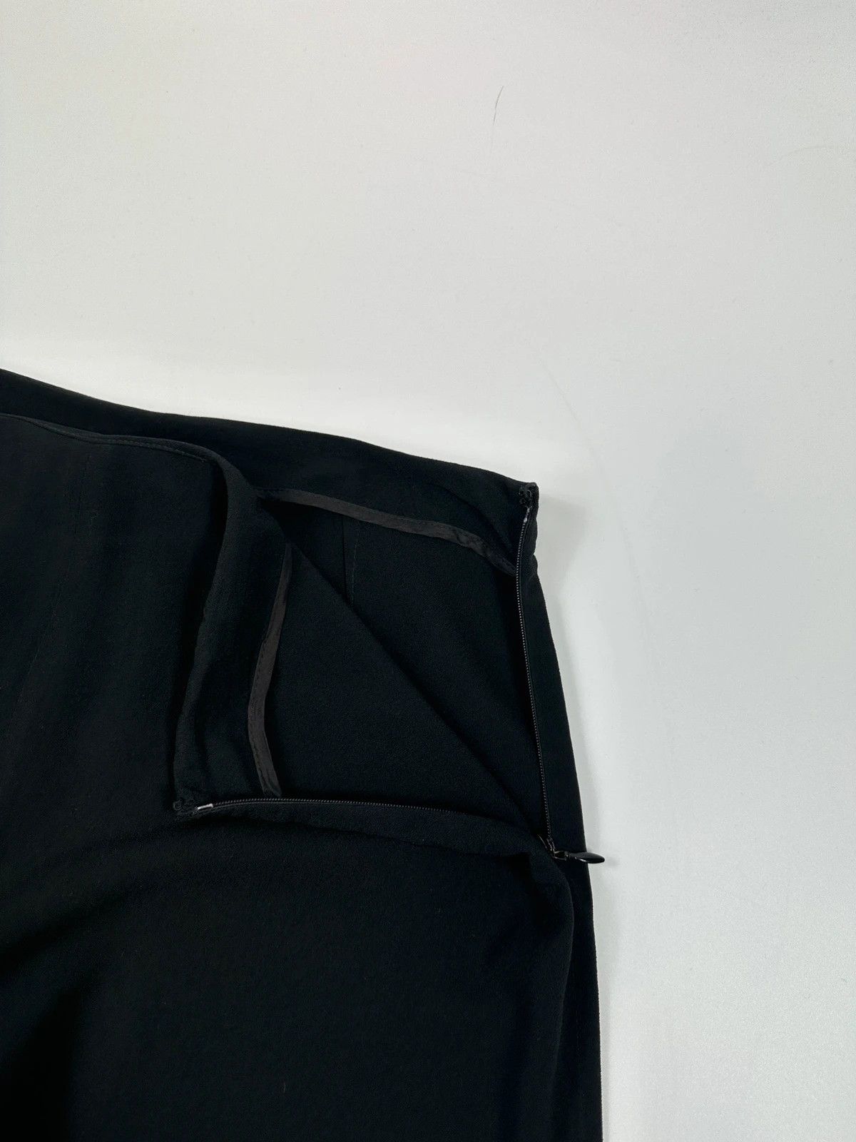 Jean Paul Gaultier Jean Paul Gautier Black Rayon Light Wide Legs Dress Pants Size 30" / US 8 / IT 44 - 7 Thumbnail