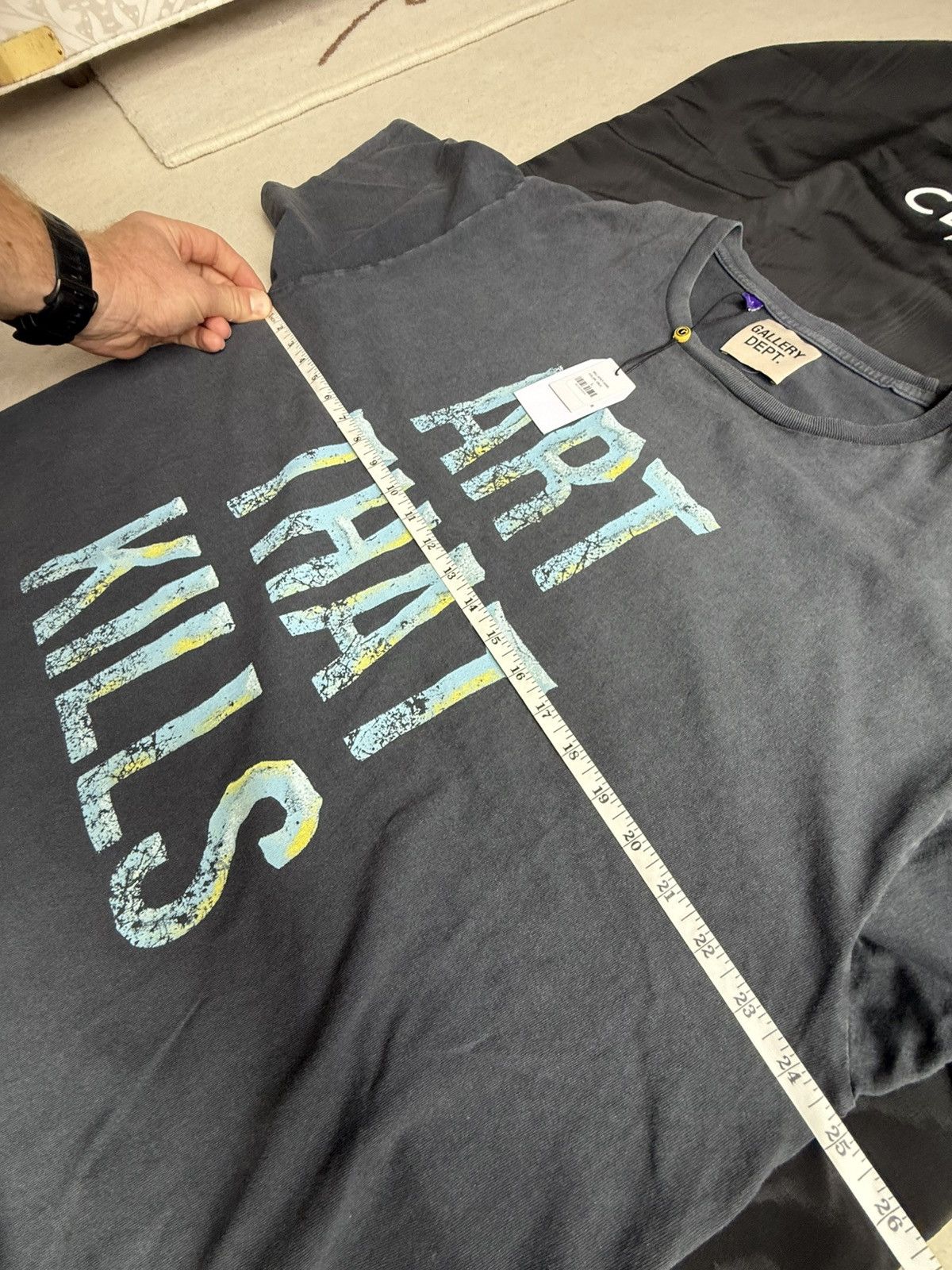 Gallery Dept. Gallery Dept Art that Kills logo t shirt Large Size US L / EU 52-54 / 3 - 5 Thumbnail