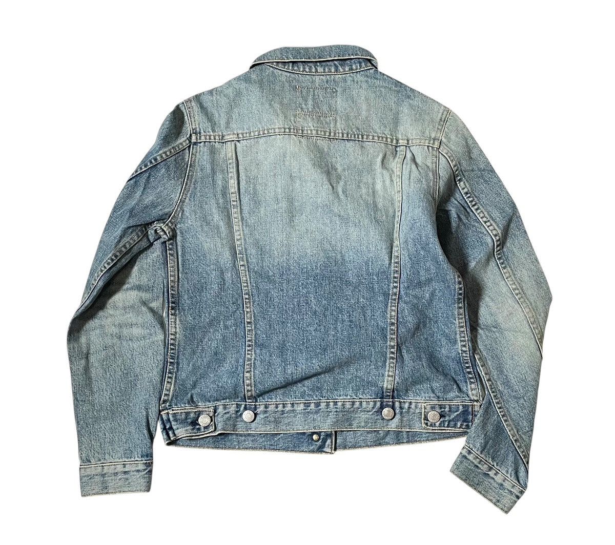 Helmut Lang Vintage helmut lang sanded denim jacket Size US S / EU 44-46 / 1 - 7 Thumbnail