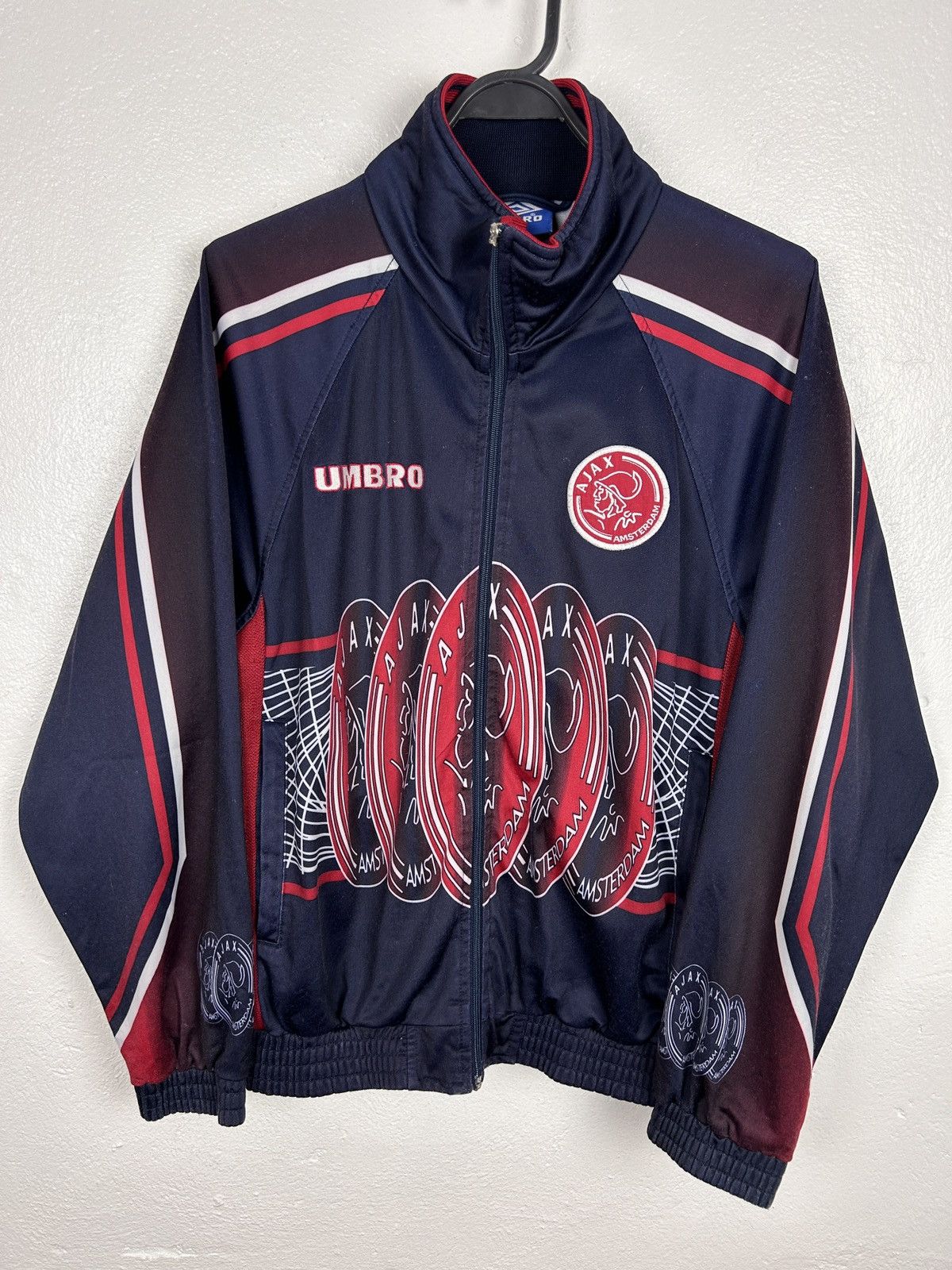 Soccer Jersey × Umbro × Vintage 90s Vintage Umbro Ajax FC 1997/98 Away  Tracksuit Jacket | Grailed